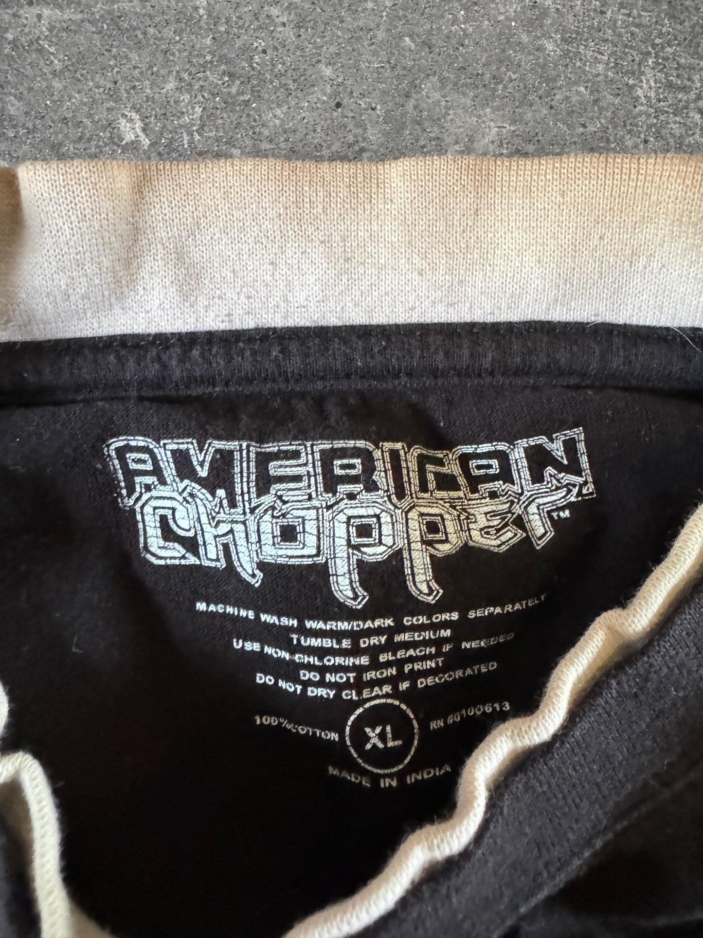 Y2K American chopper tee