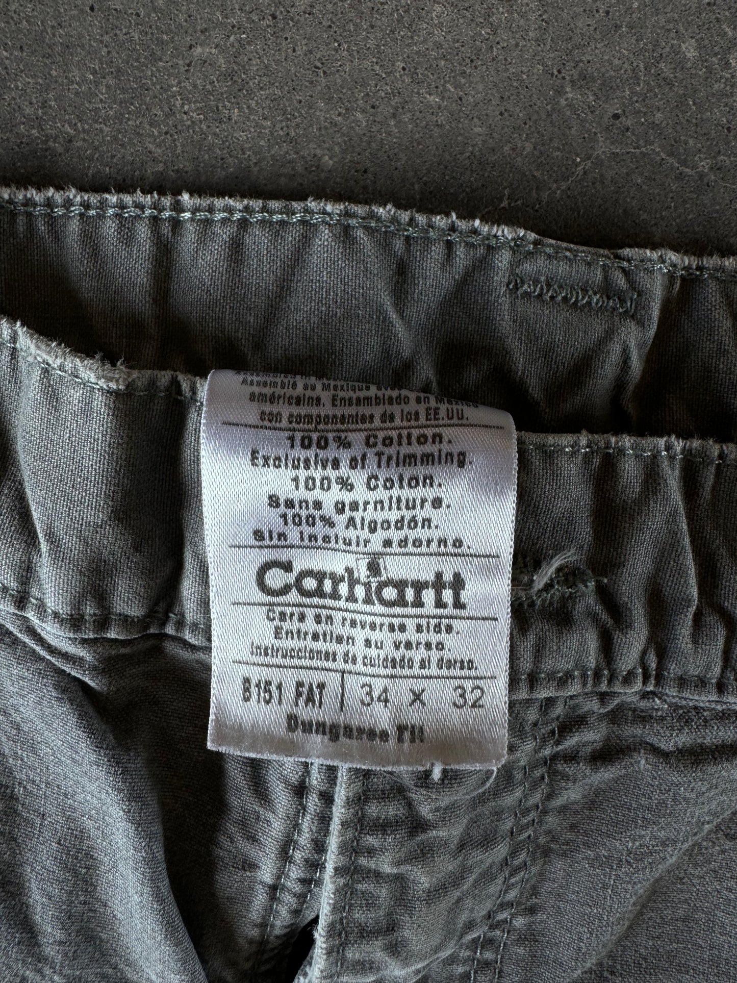 Grey carhartt pants