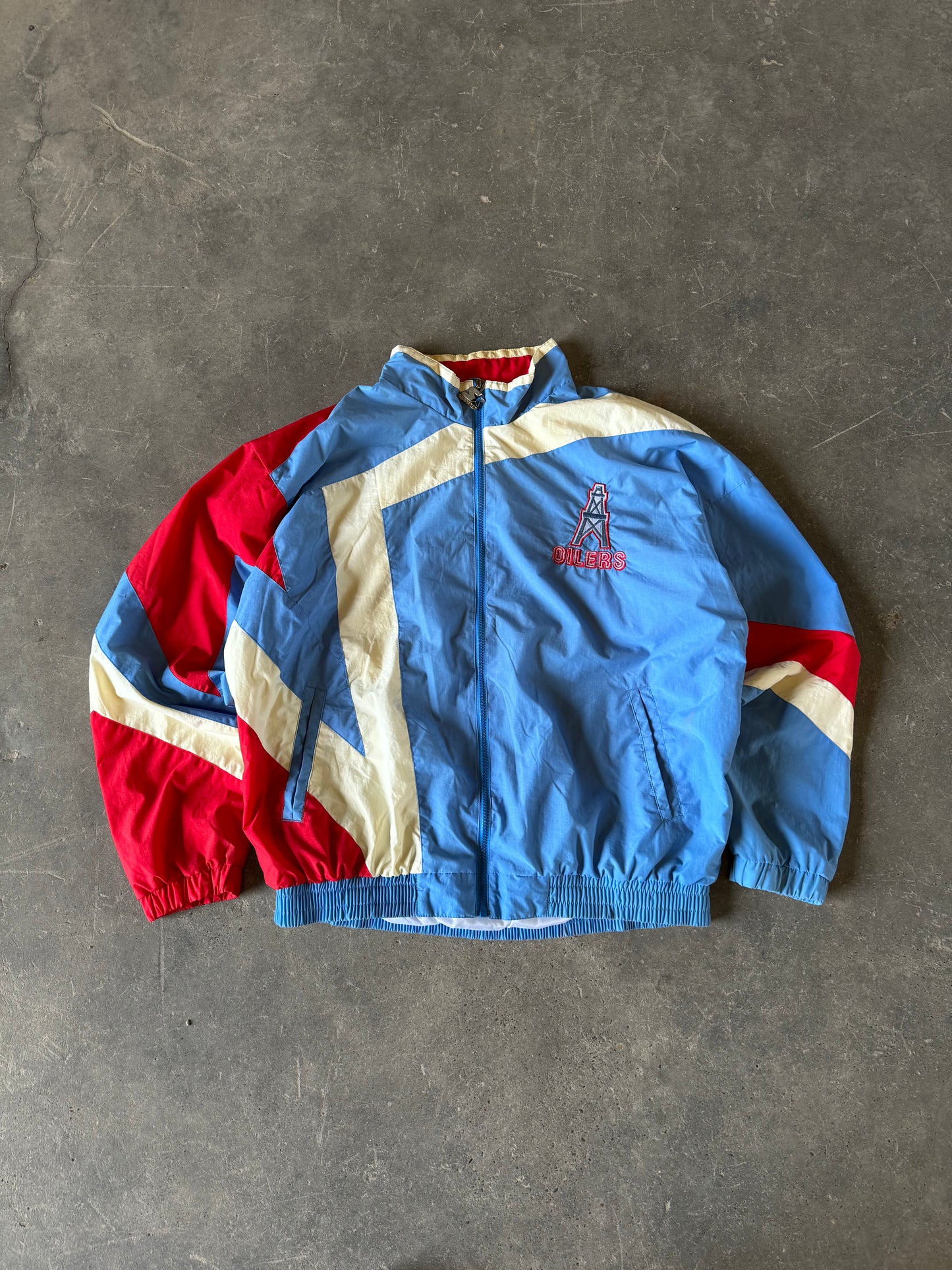 Vintage Houston oilers starter jacket