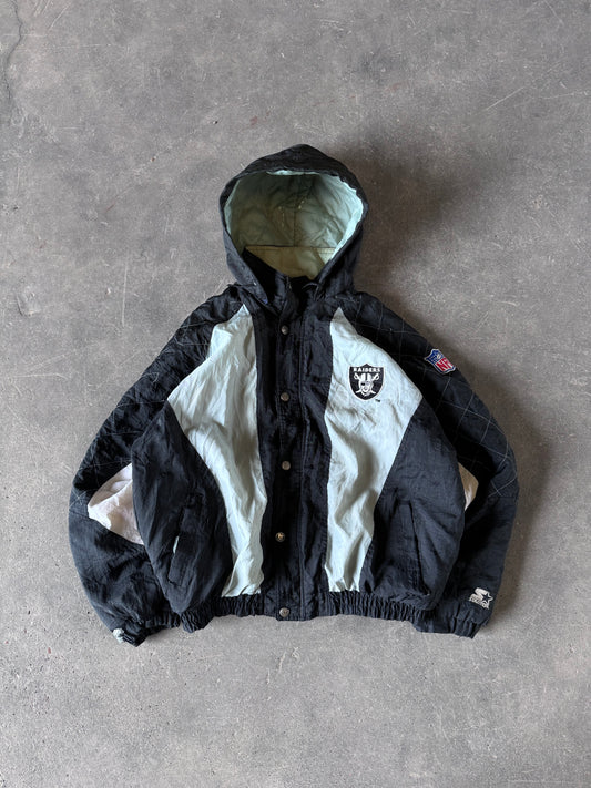 Vintage starter raiders jacket