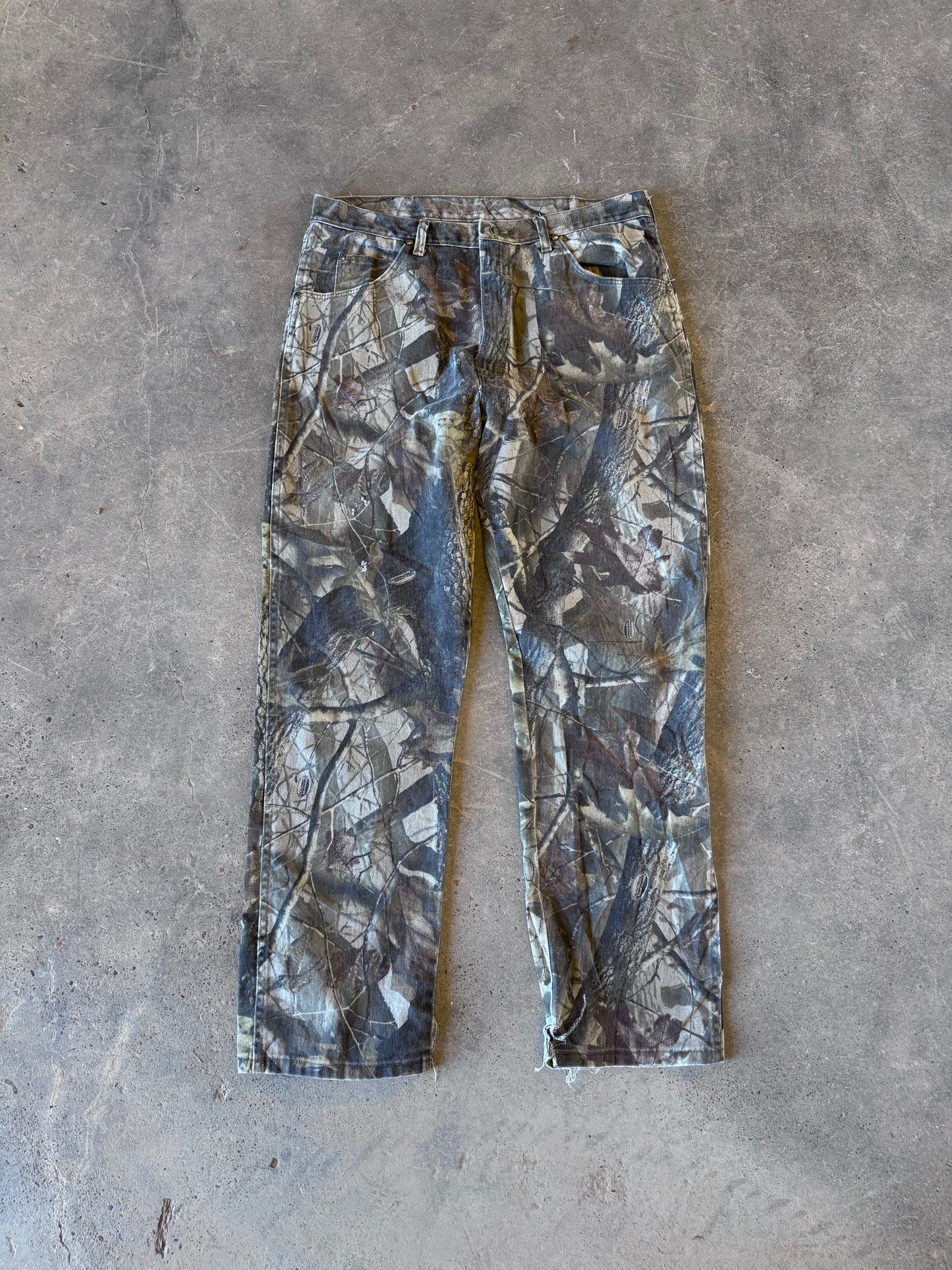 Vintage camo real tree pants