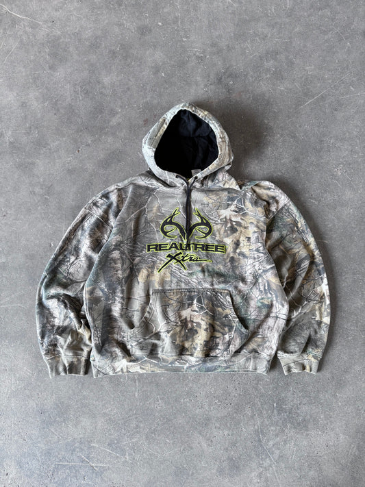 Vintage real tree camo hoodie