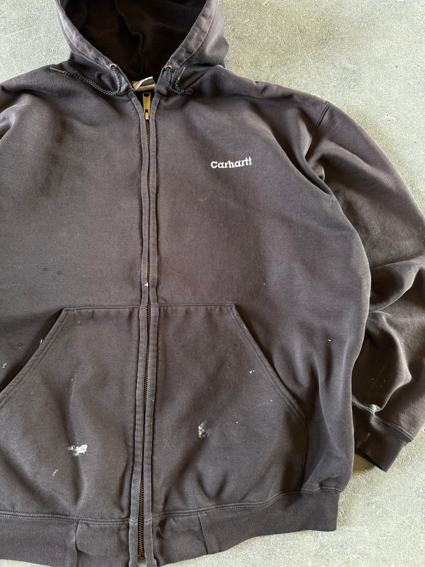 Vintage carhartt zip up hoodie