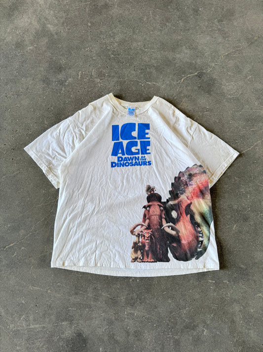 Vintage ice age movie promo tee