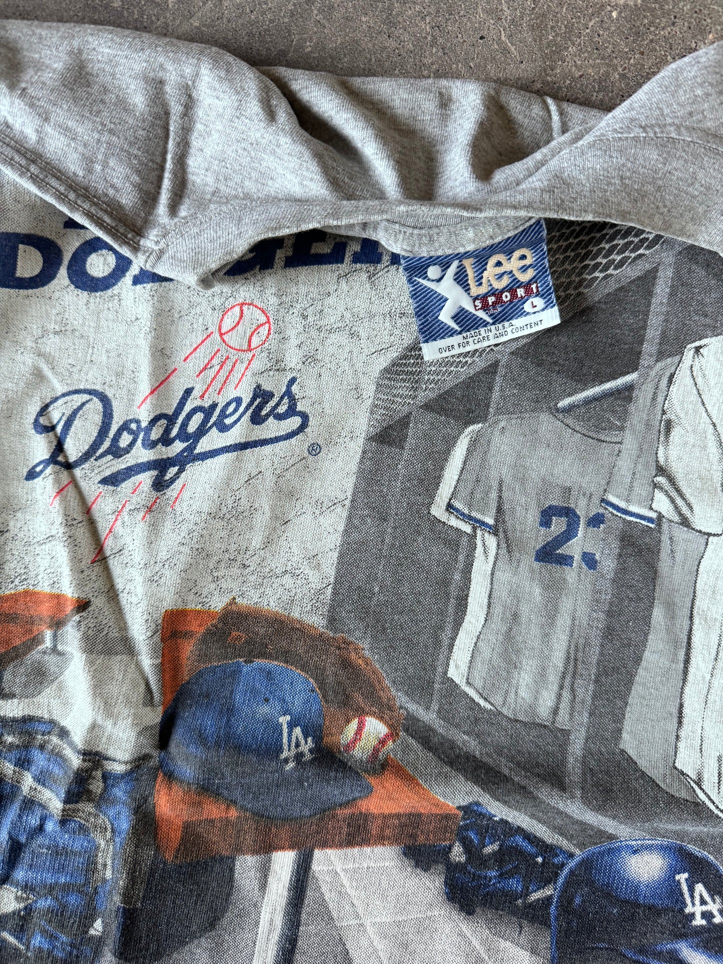 Vintage la dodgers tee