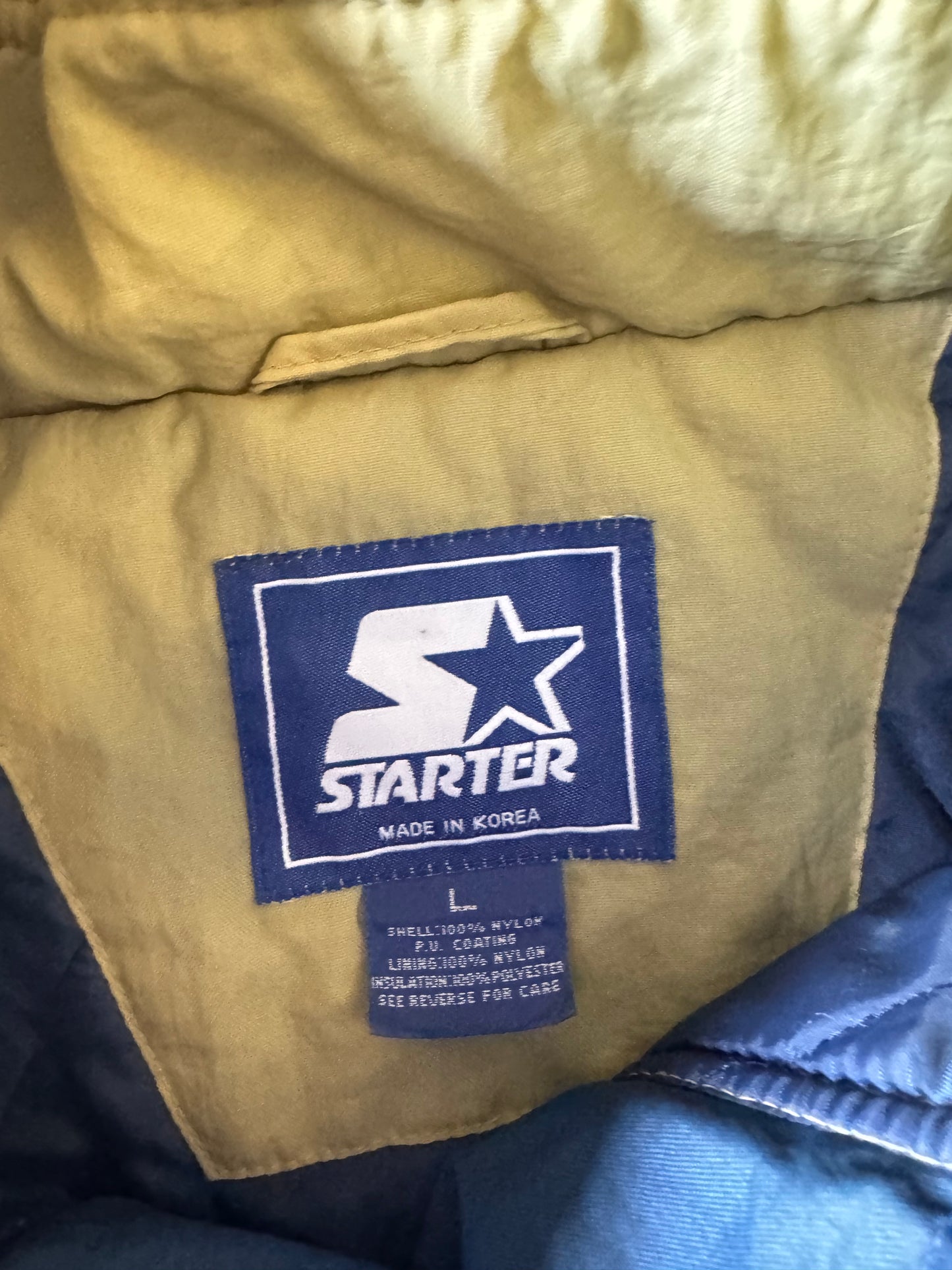 Vintage notre dame starter jacket