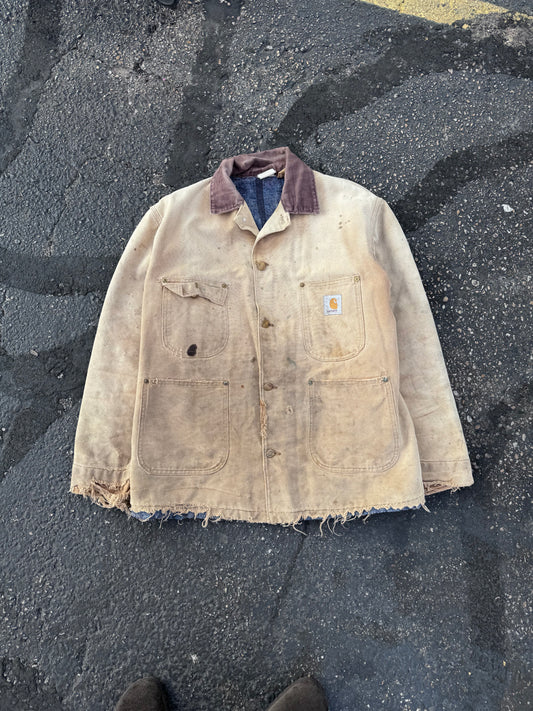 Thrashed carhartt Jacket