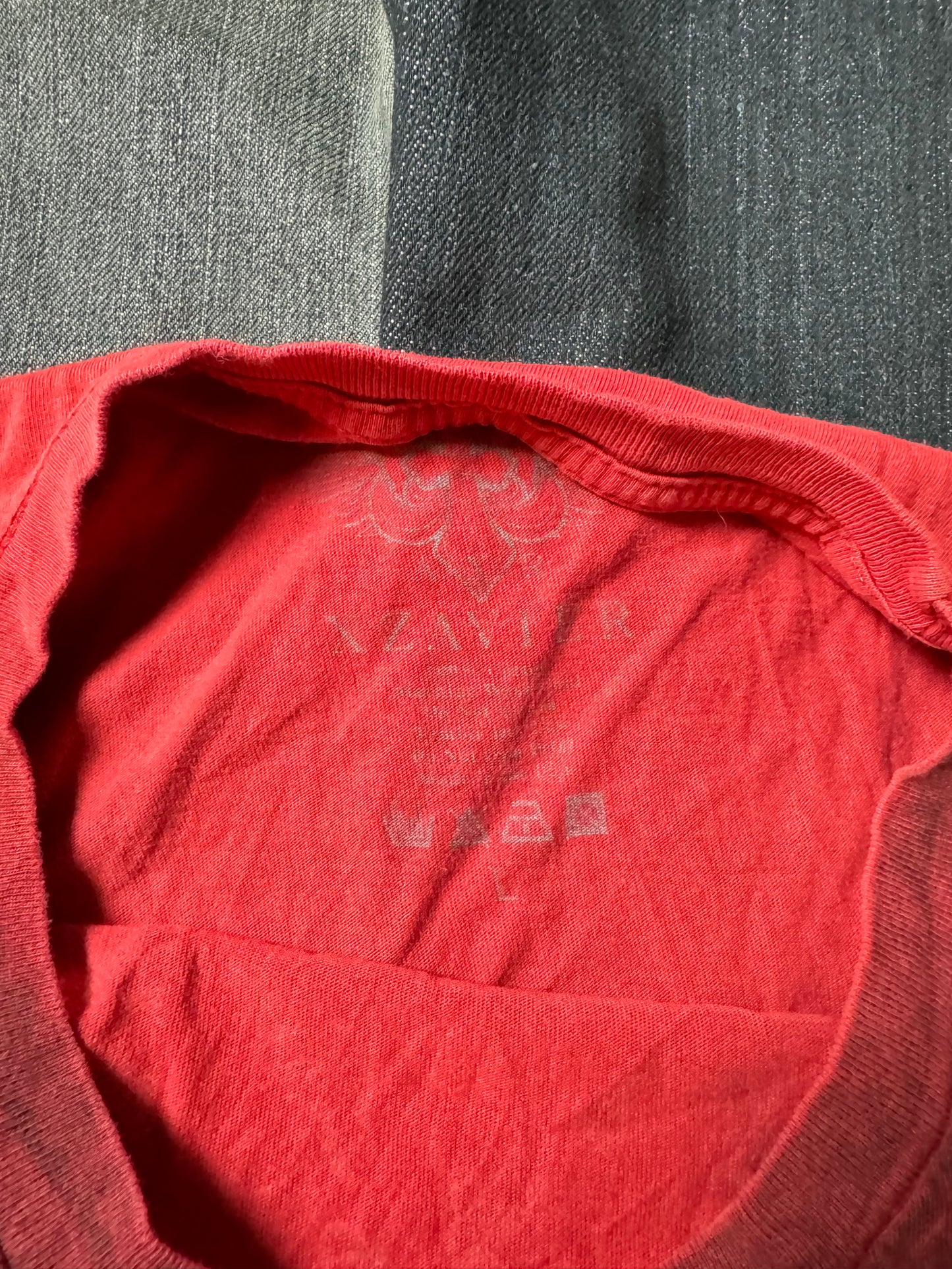 Red Y2K tee