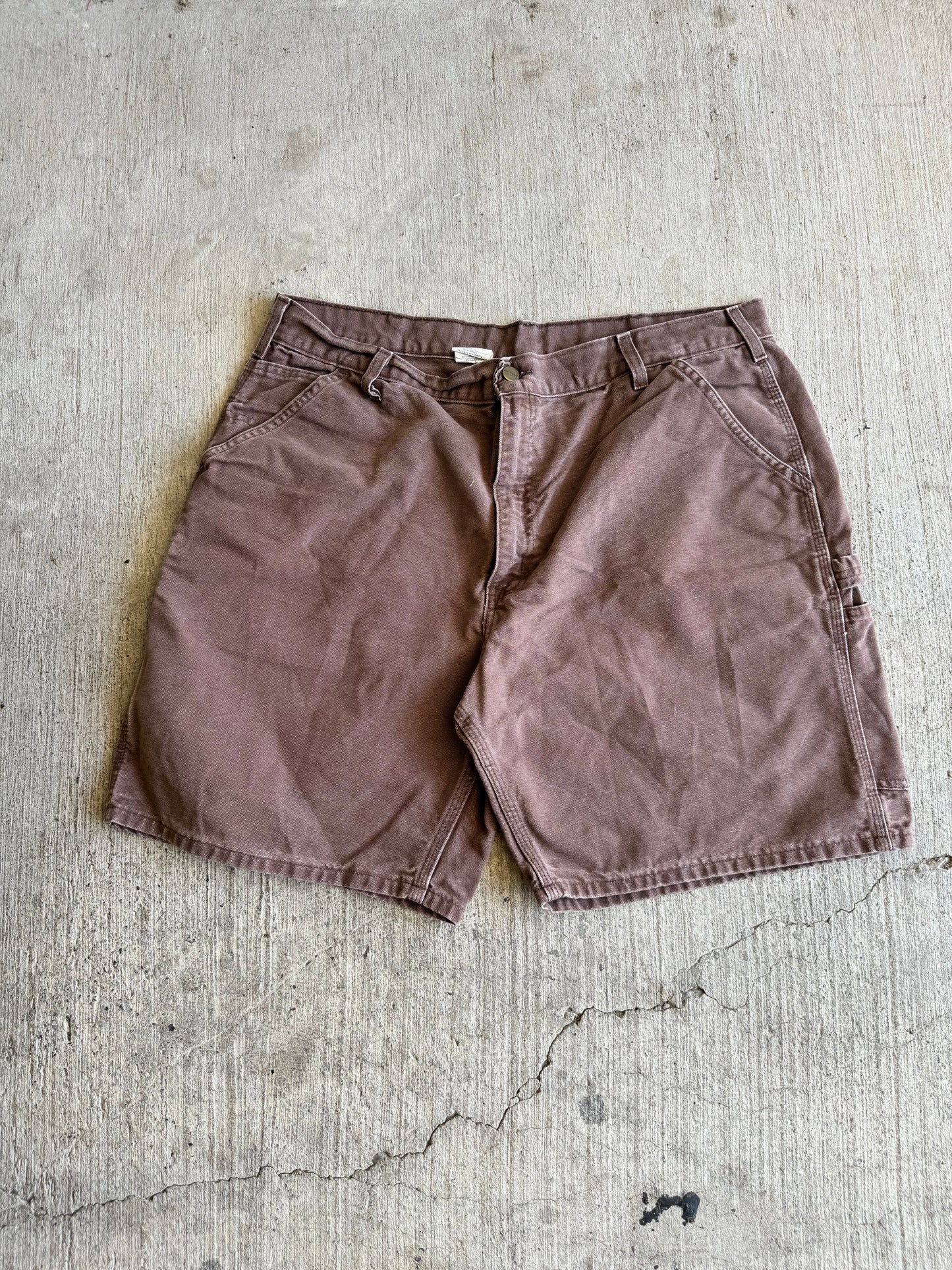 Vintage brown carhartt jorts