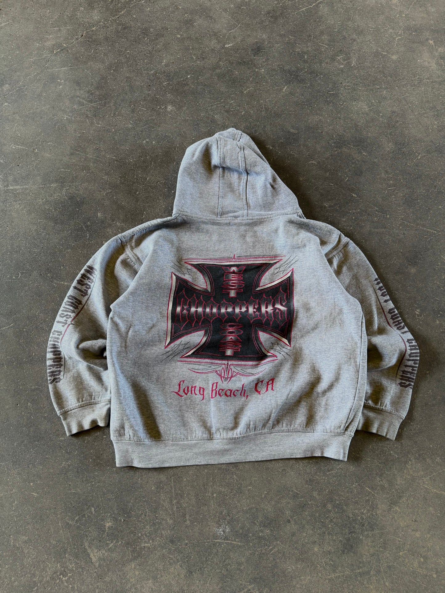 Vintage west coast choppers hoodie