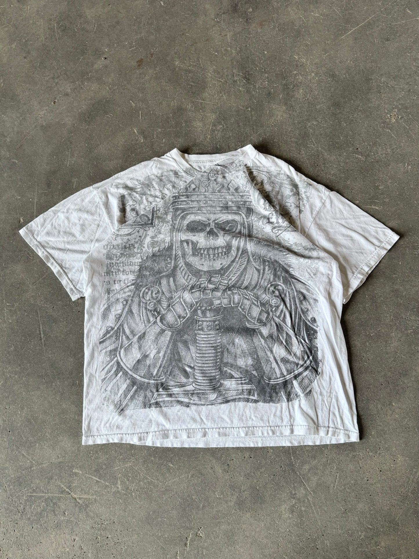 Y2K mma elite skull tee