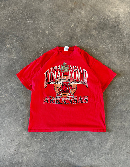 Vintage razorbacks final four tee