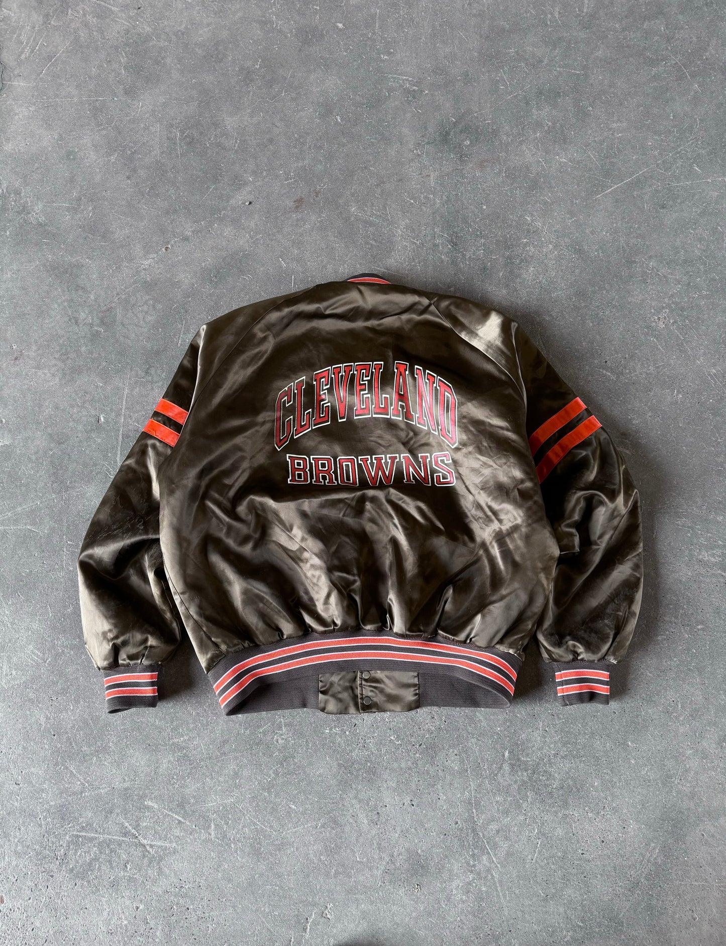 Vintage chalk line Cleveland browns jacket