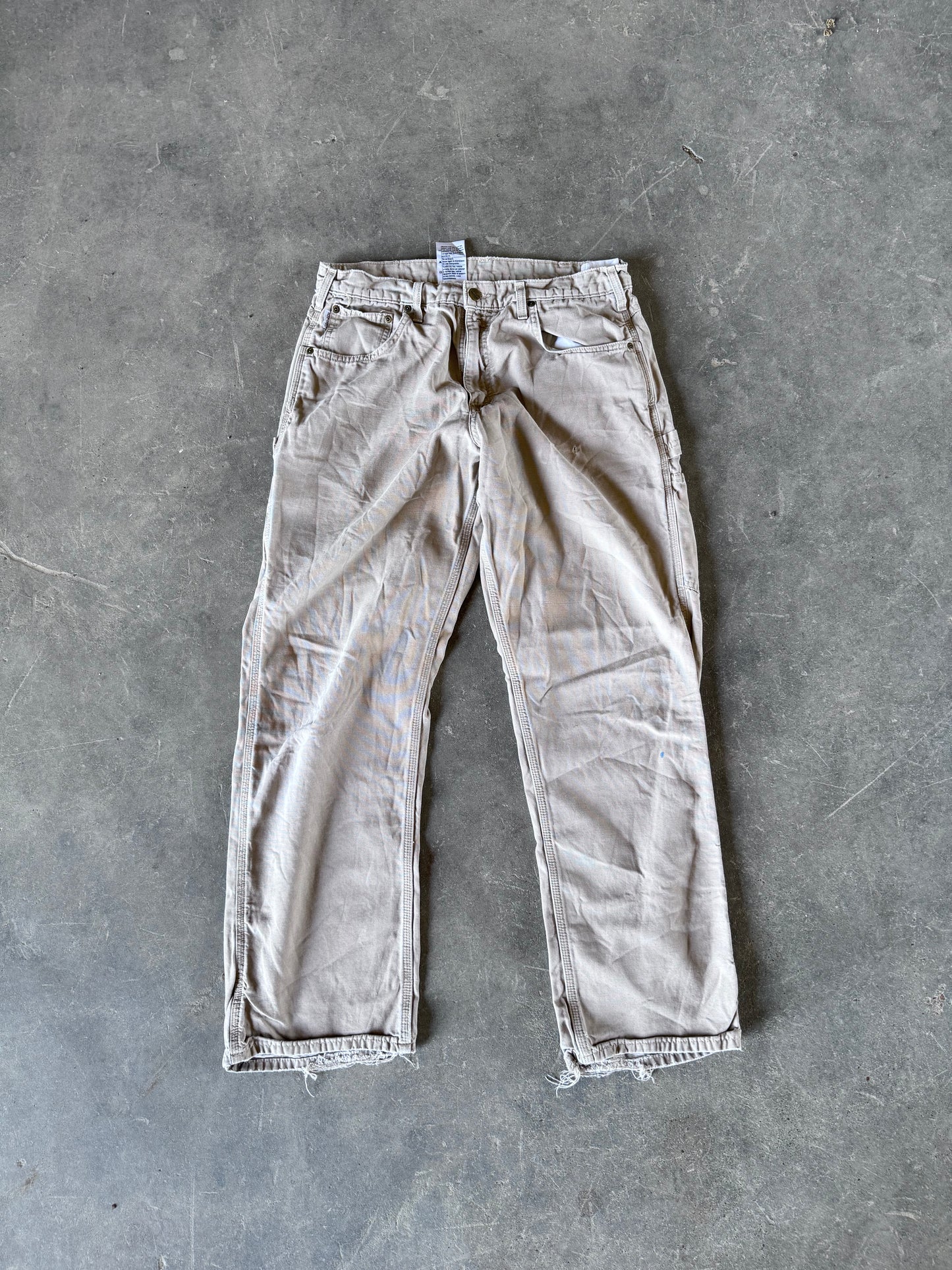 Khaki carhartt pants