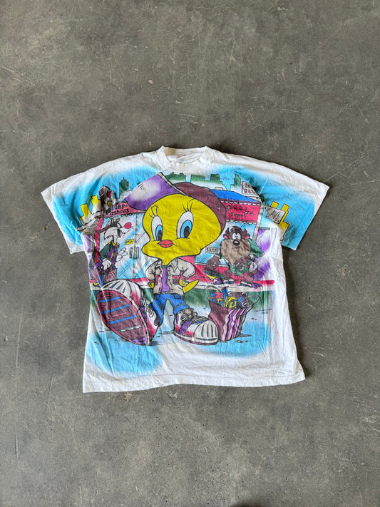 Vintage tweety aop tee