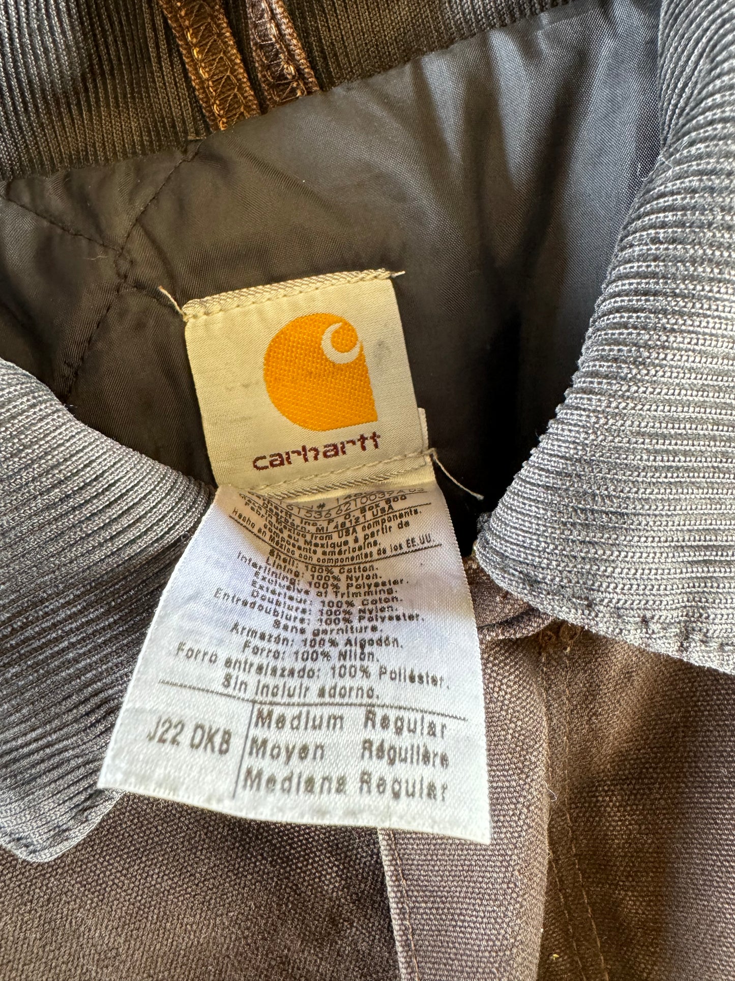 Vintage brown carhartt jacket