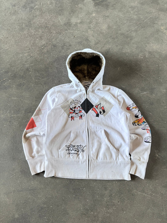 Y2K ed hardy hoodie