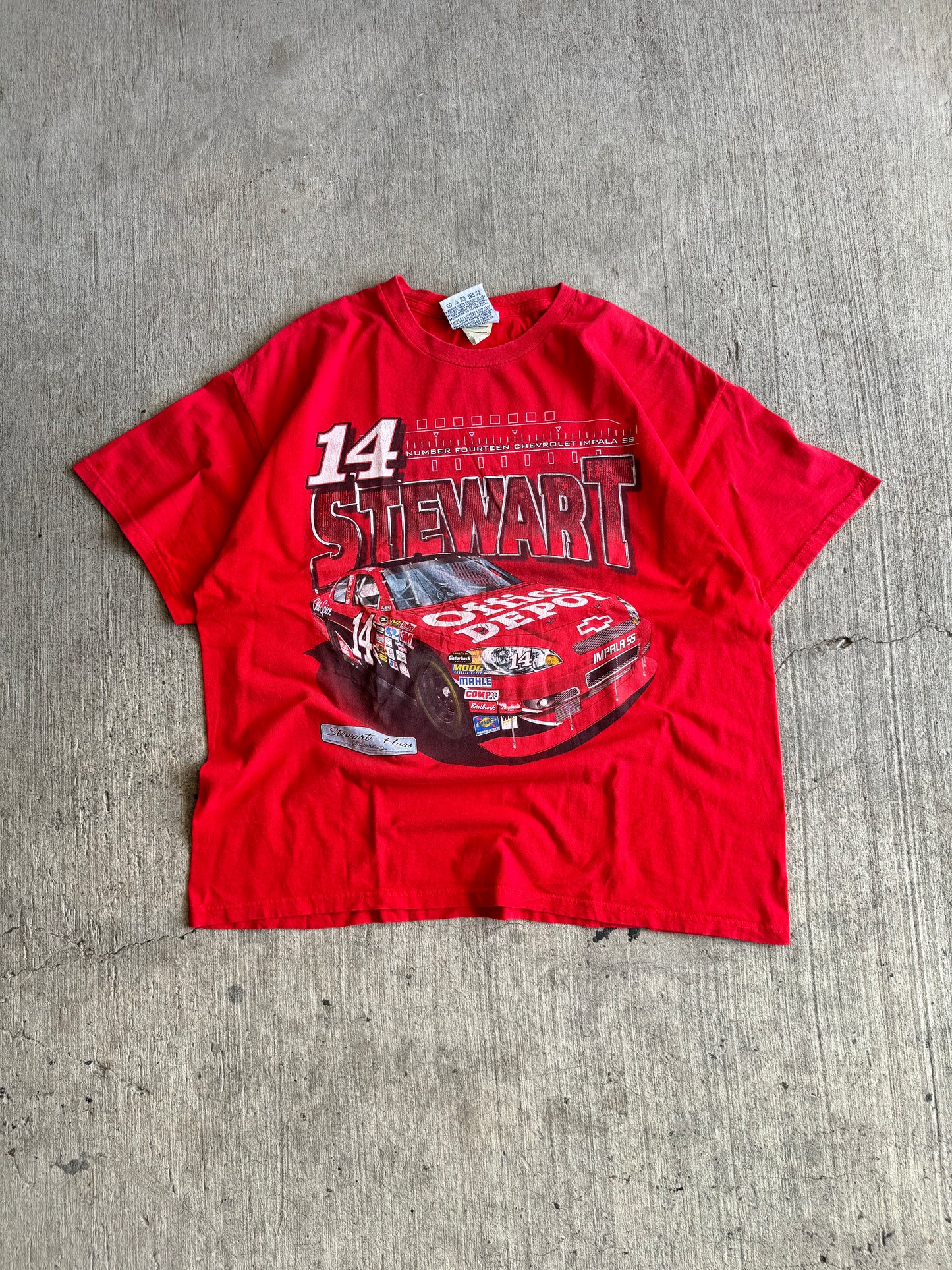 Vintage Stewart nascar tee