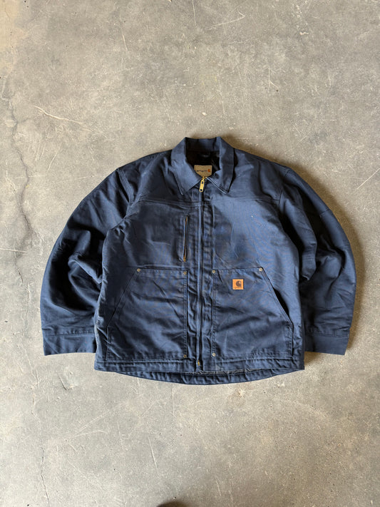 Vintage navy blue carhartt jacket