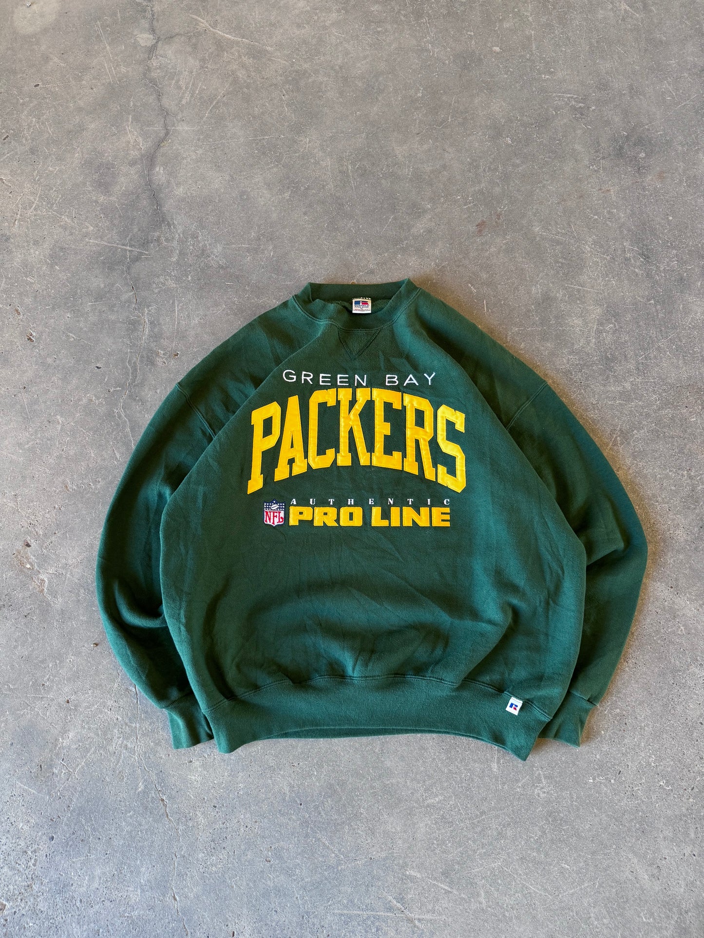 Vintage Green Bay packers Russell sweatshirt