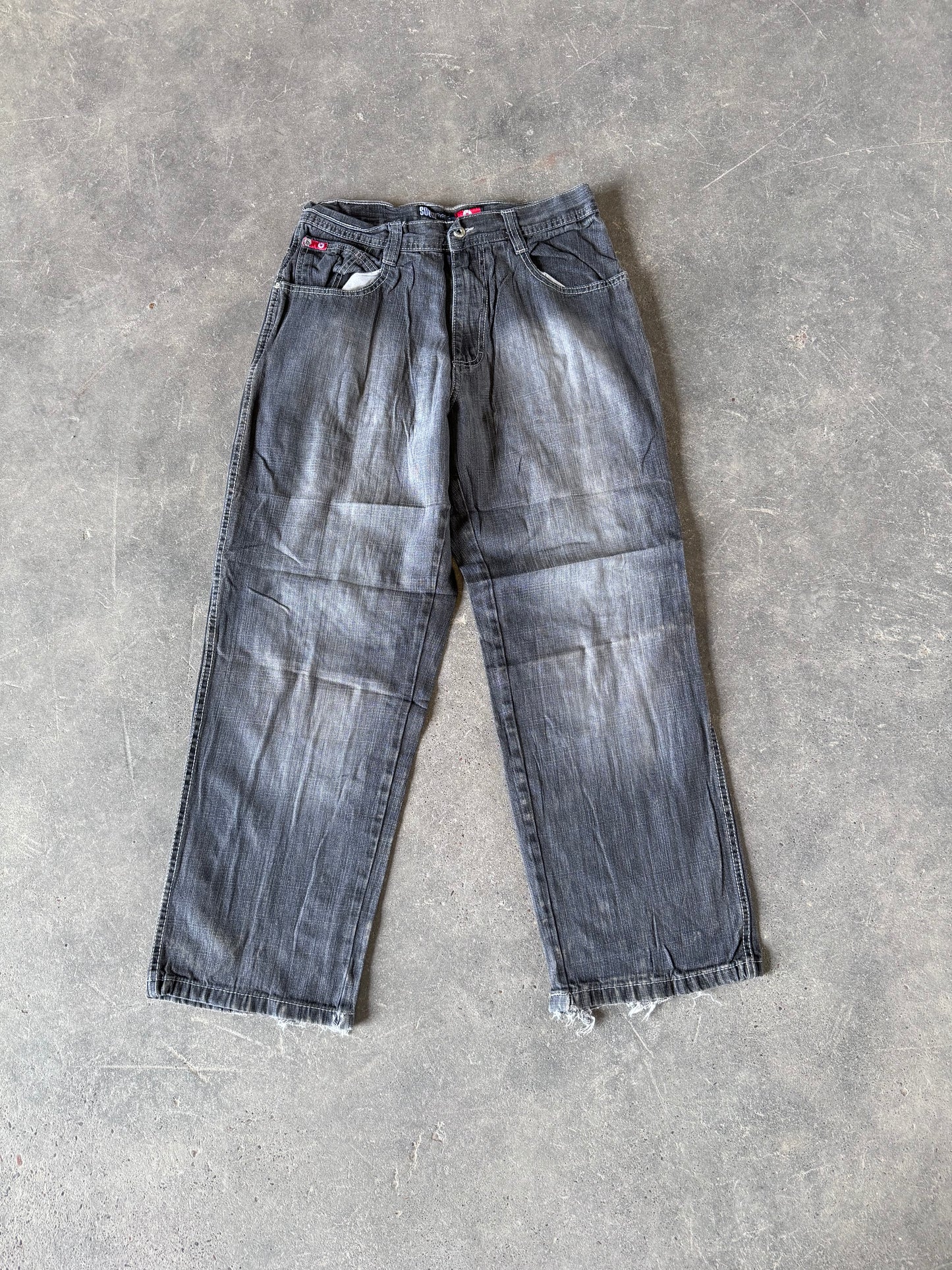 Y2K black South Pole jeans