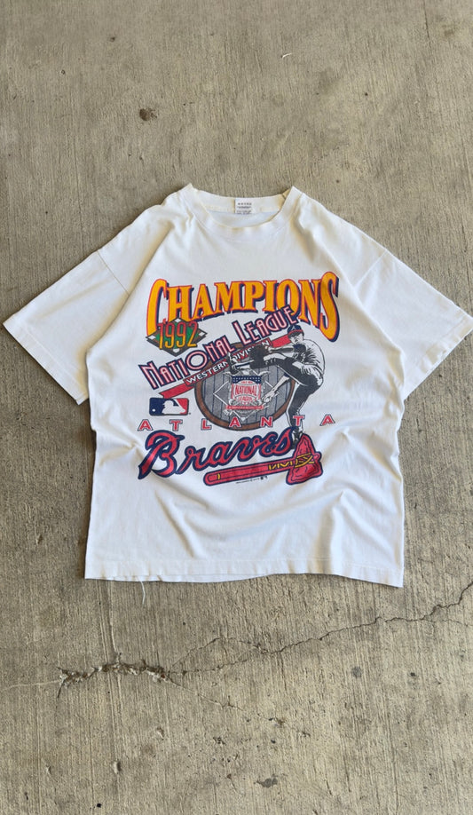 Vintage Atlanta braves tee