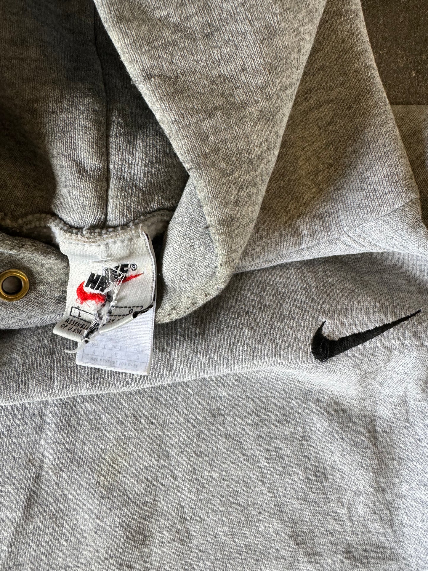 Vintage Nike mini swoosh hoodie