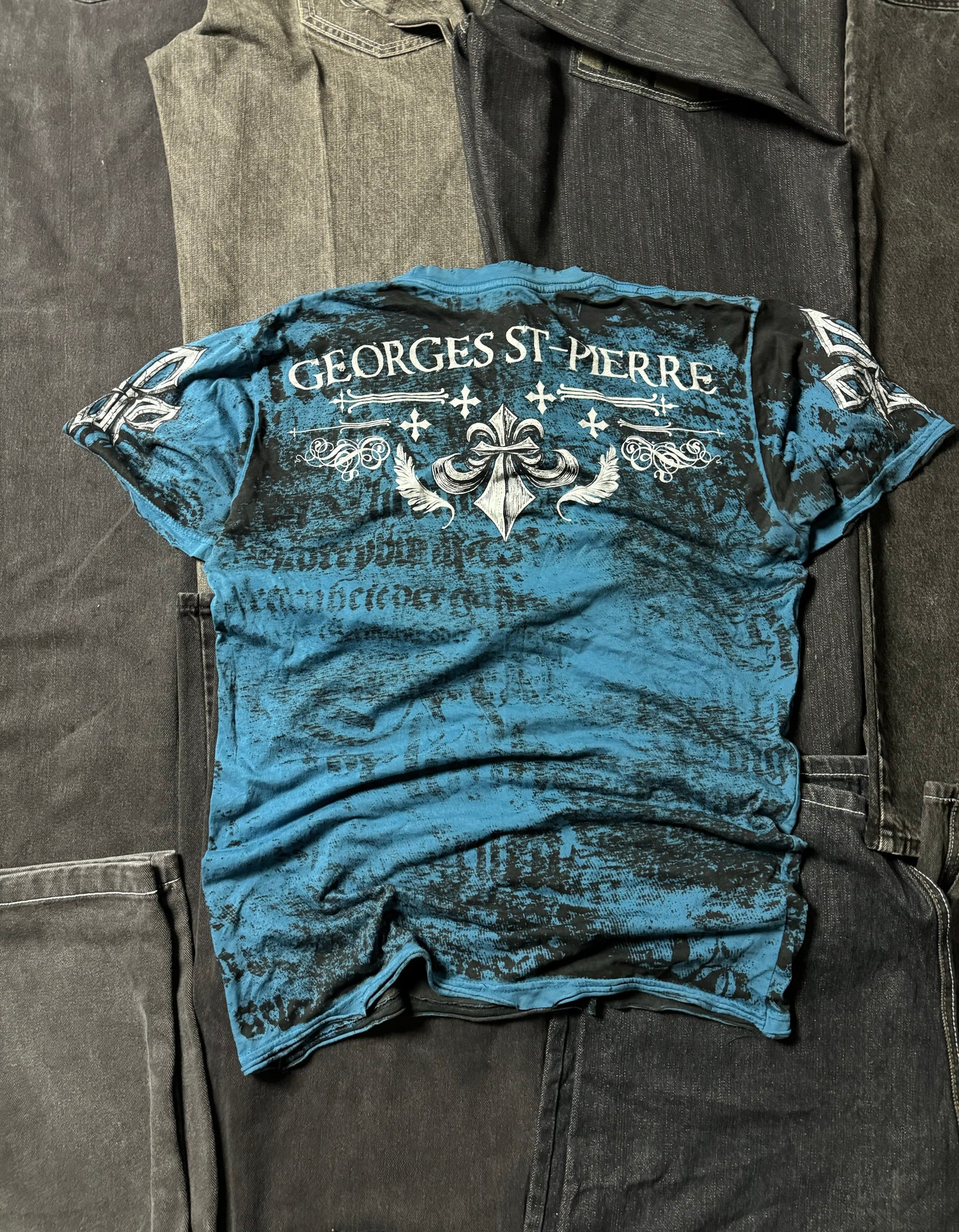 Reversible affliction tee