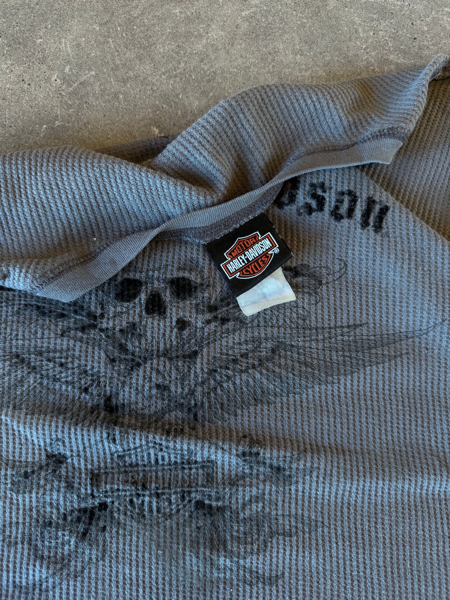 Vintage Harley Davidson thermal