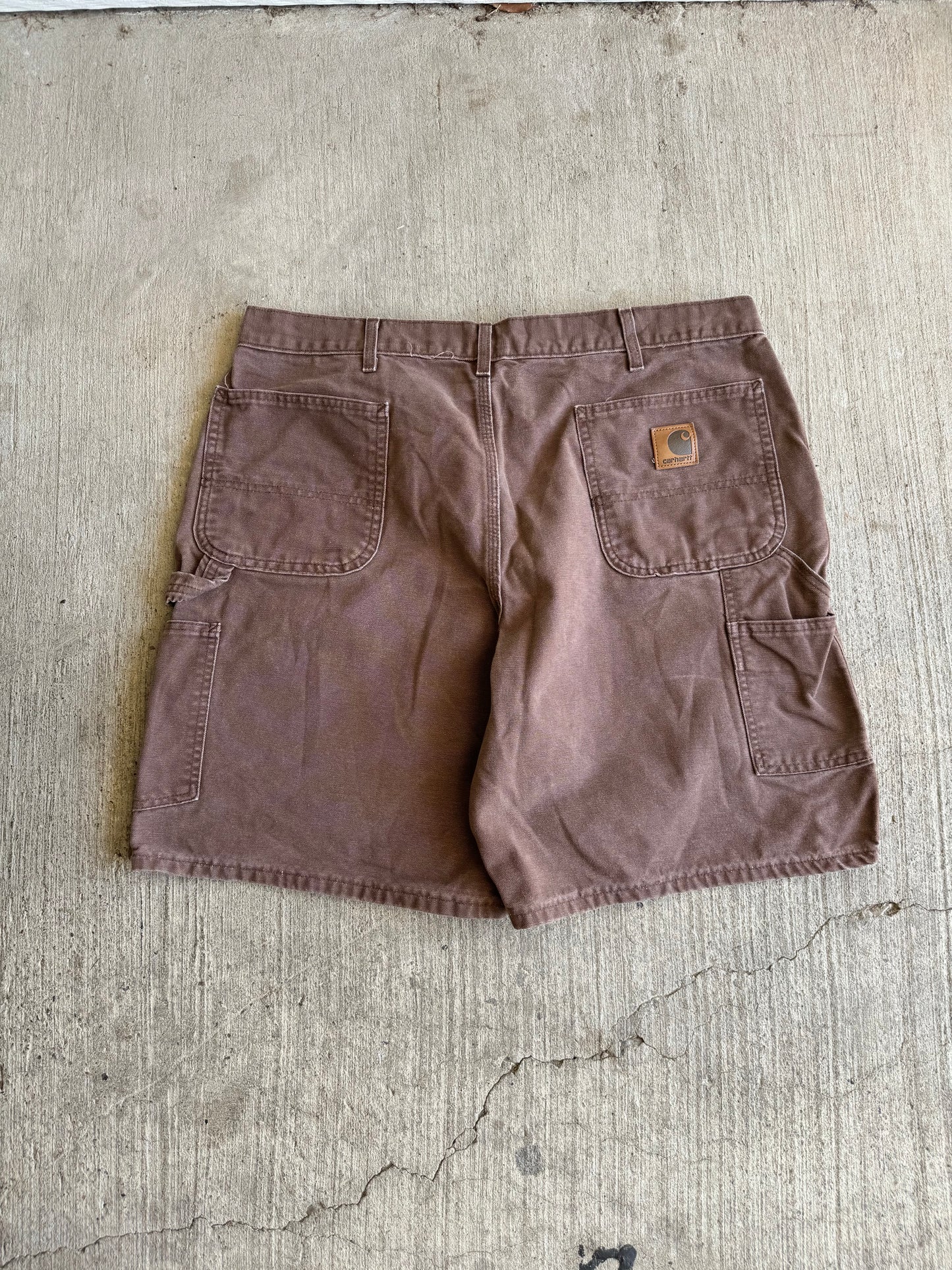 Vintage brown carhartt jorts