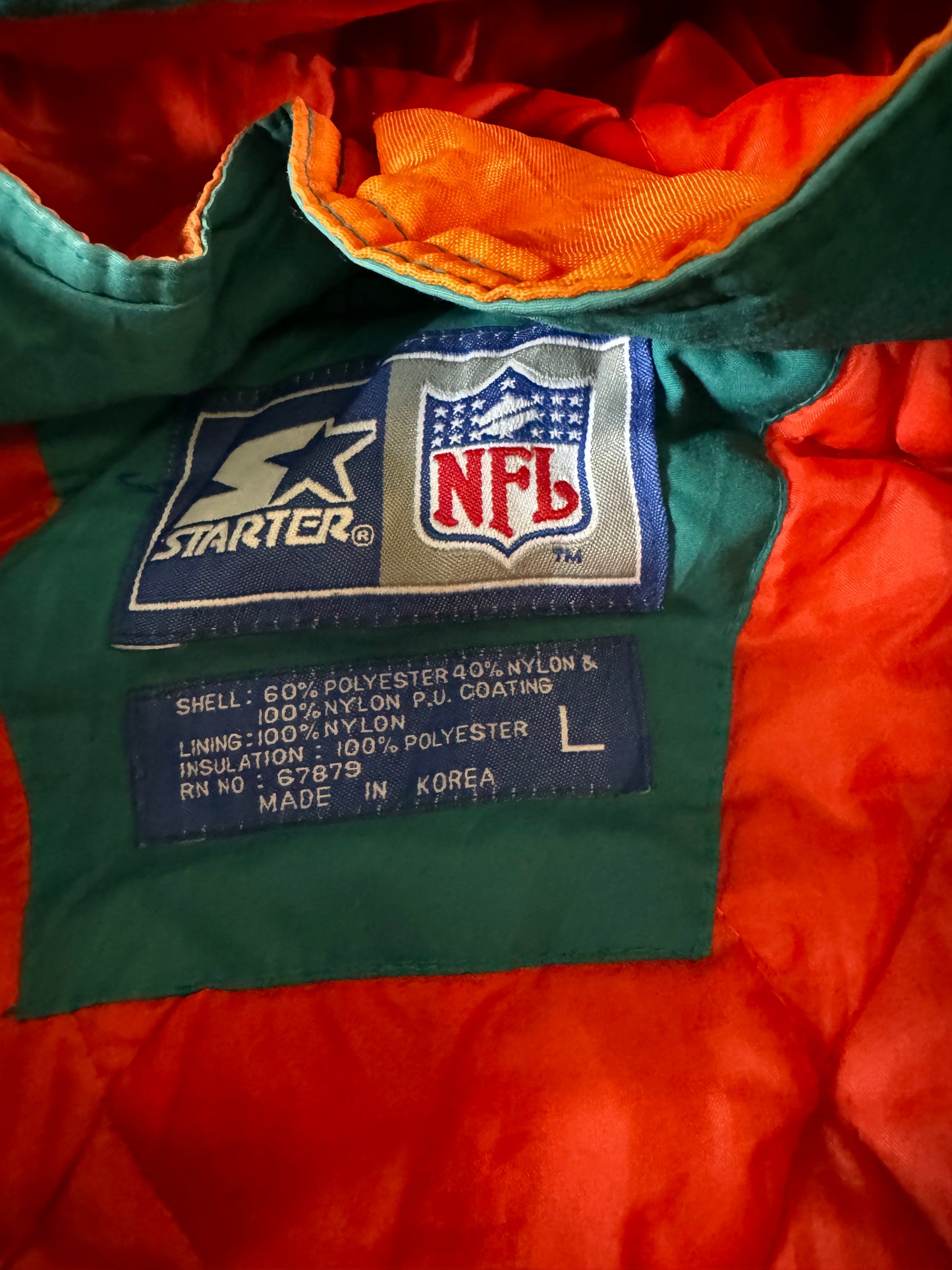 Vintage starter Miami dolphins jacket