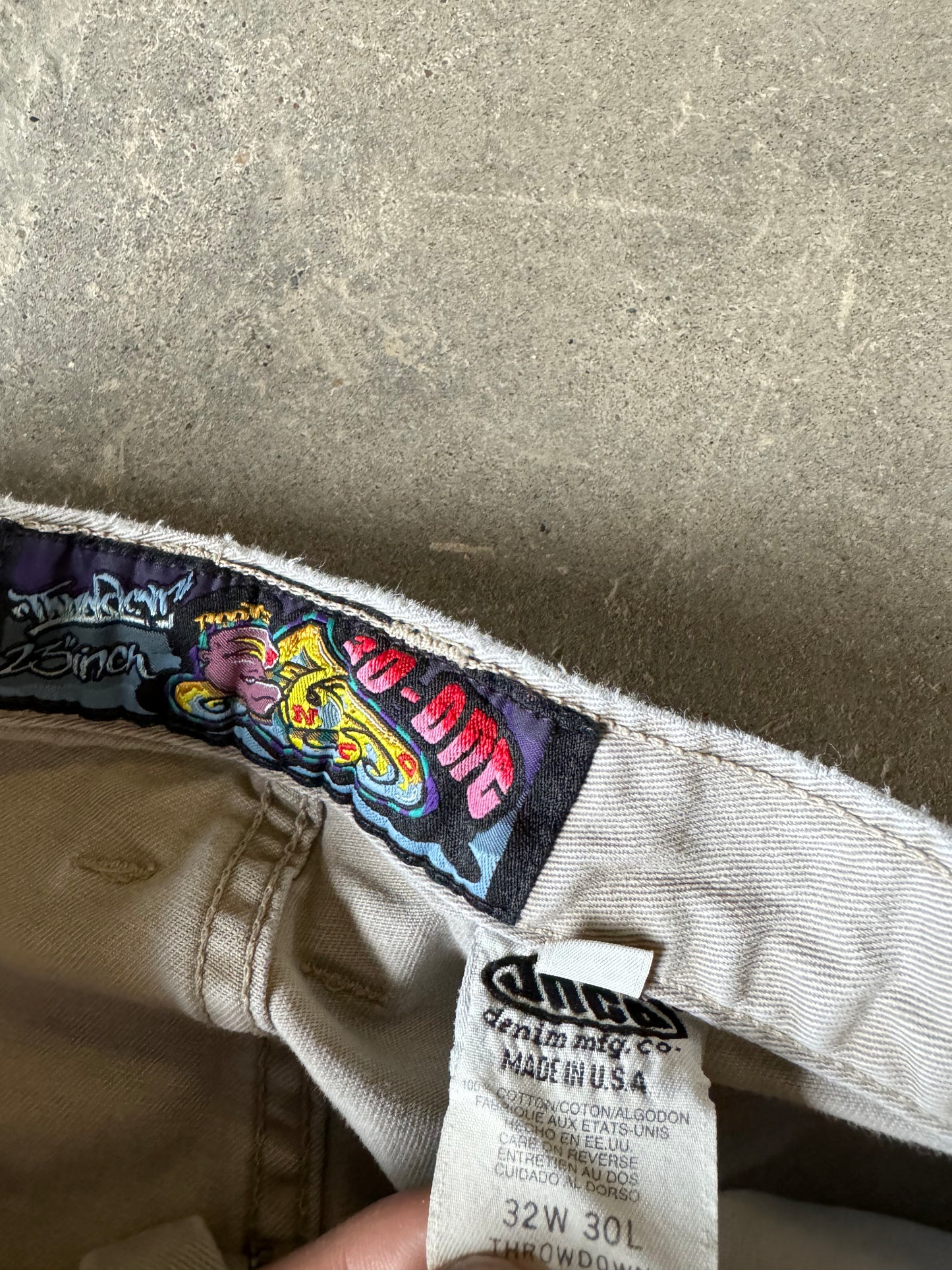 Vintage khaki jnco jeans pants