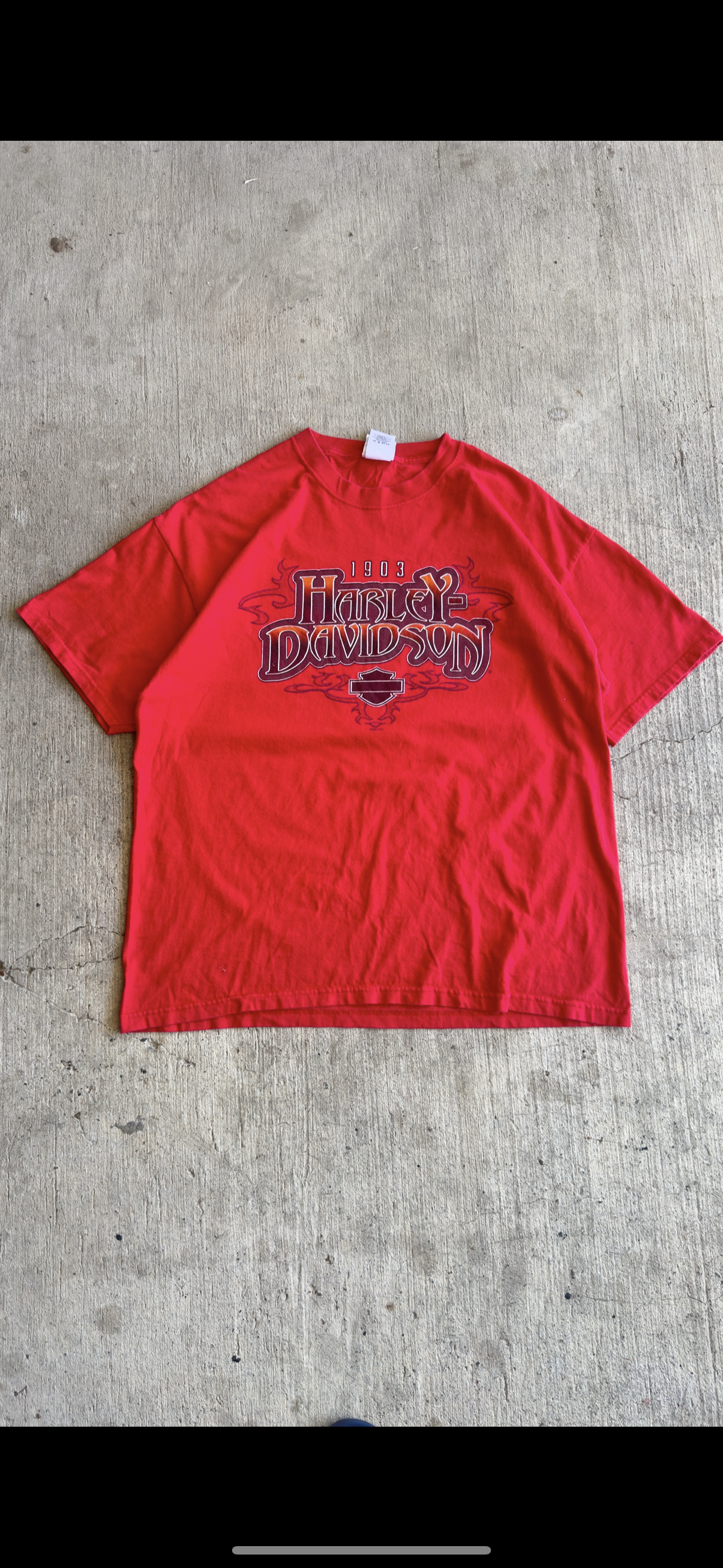 Vintage Harley Davidson tee