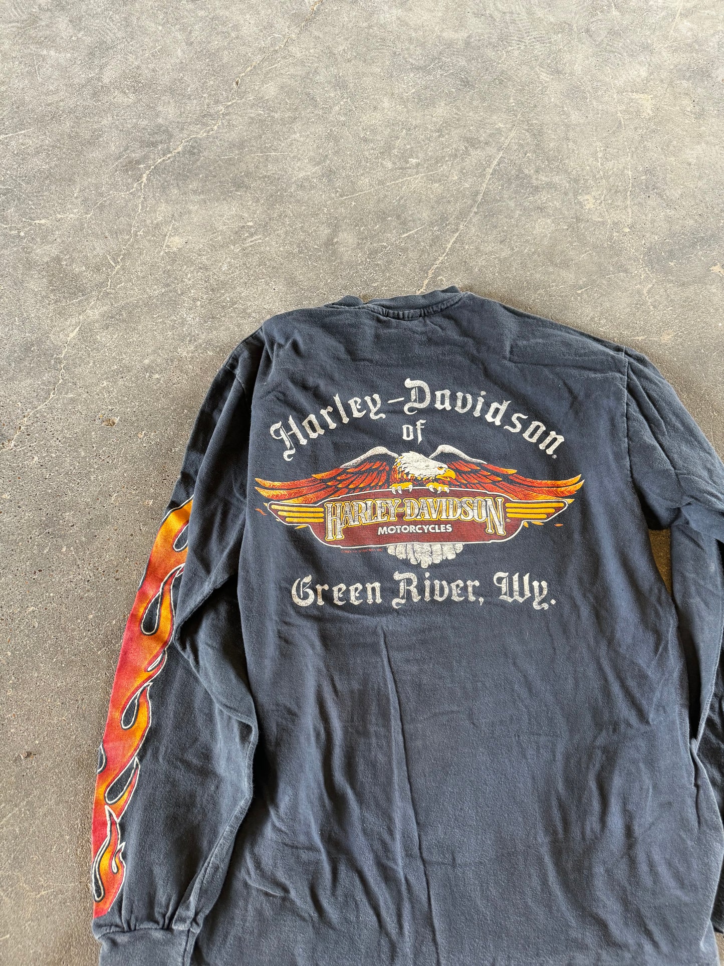 Vintage 80s Harley Davidson long sleeve