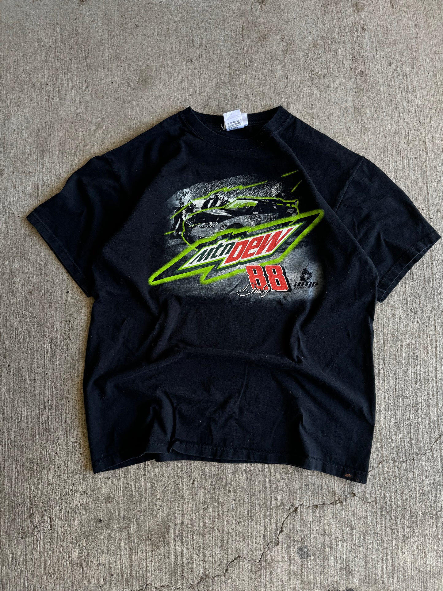 Vintage Mountain Dew nascar tee