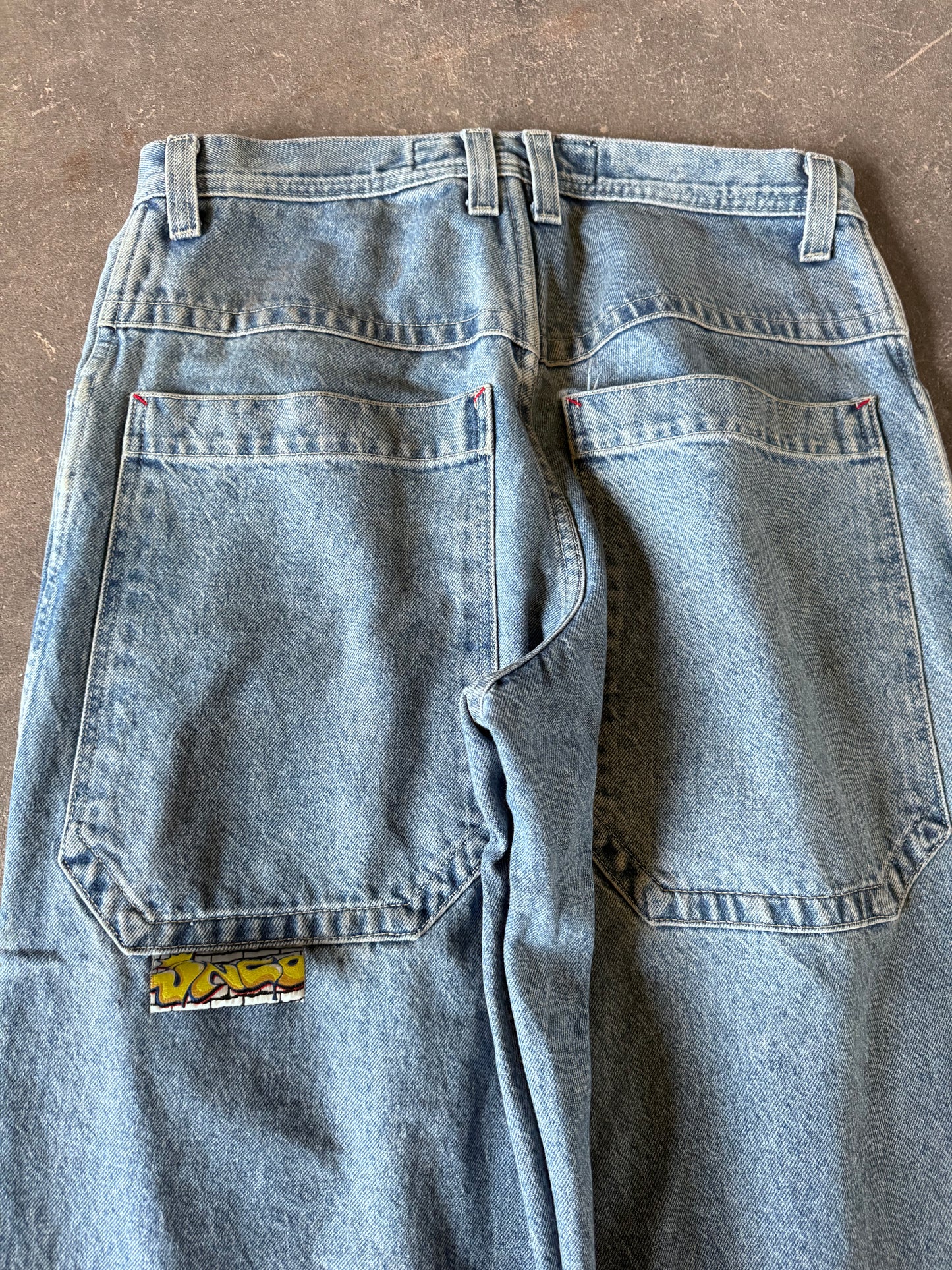 Light wash jnco jeans