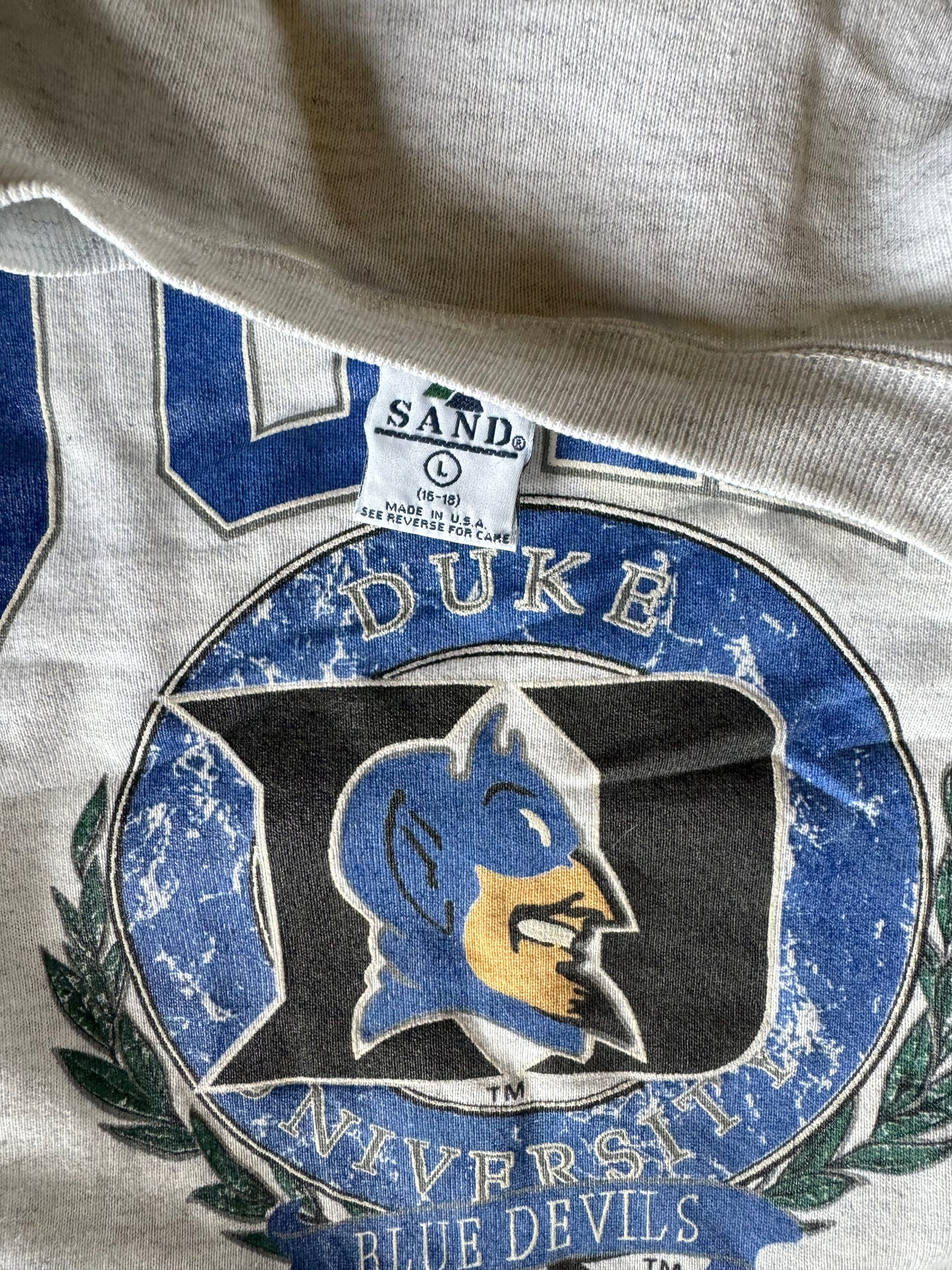 Vintage duke university sweatshirt