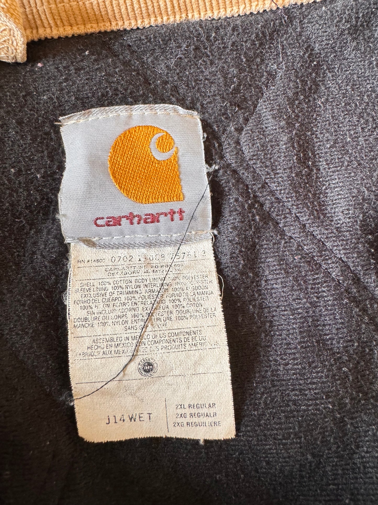 Vintage carhartt Santa Fe jacket