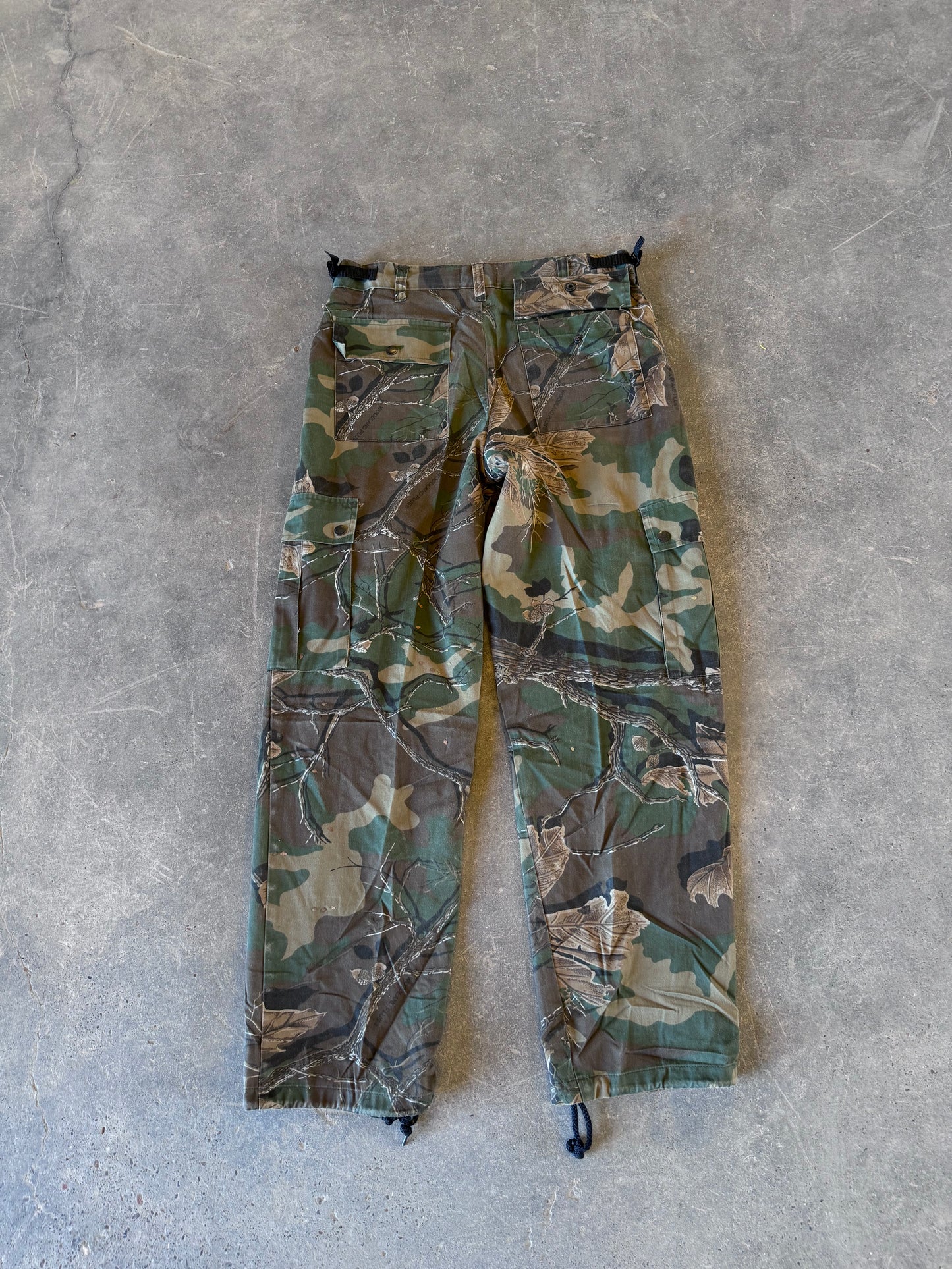 Vintage camo real tree pants