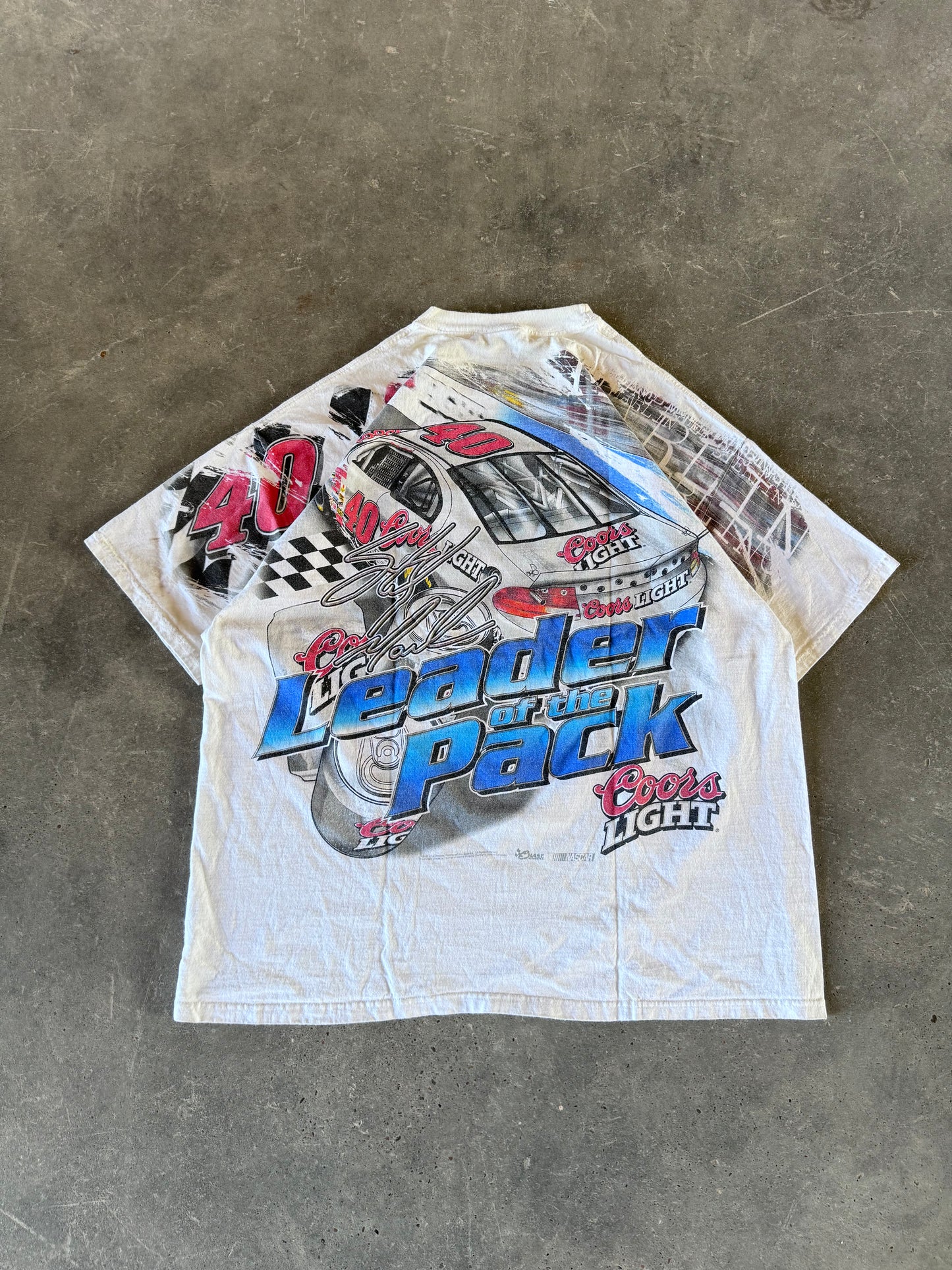 Vintage nascar aop tee