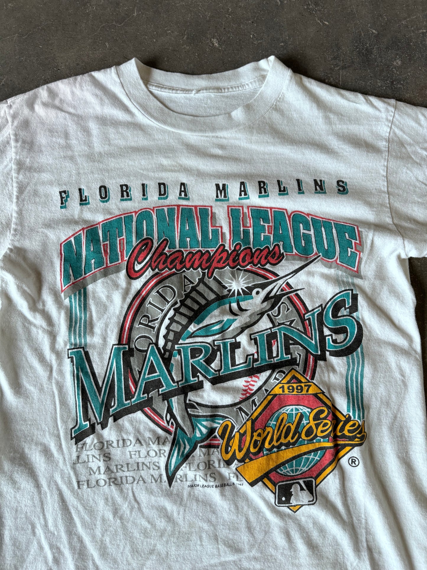 Vintage Florida marlins tee