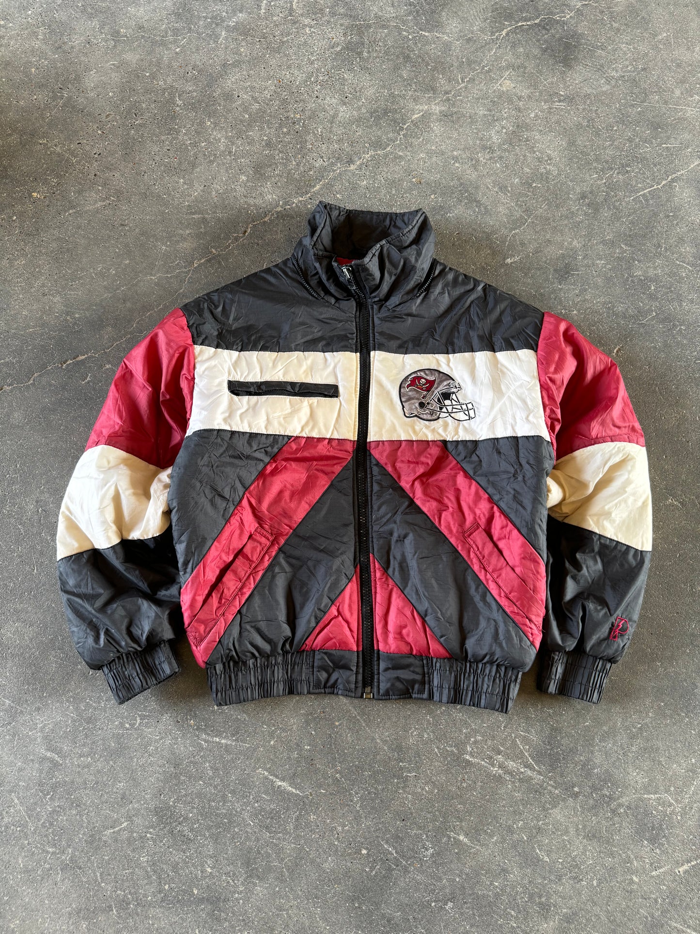 Vintage buccaneers sports jacket