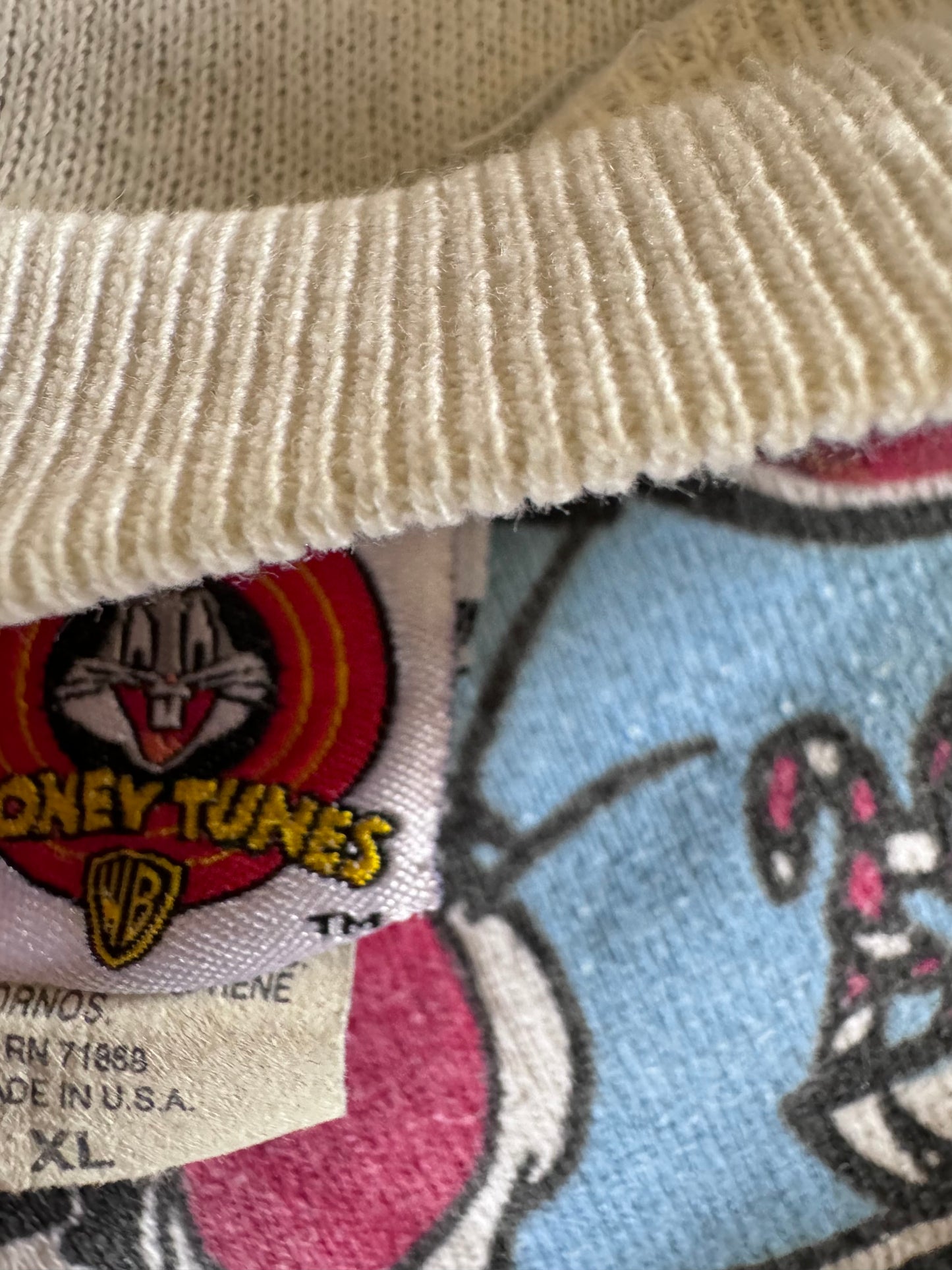 Vintage looney tunes Christmas sweatshirt