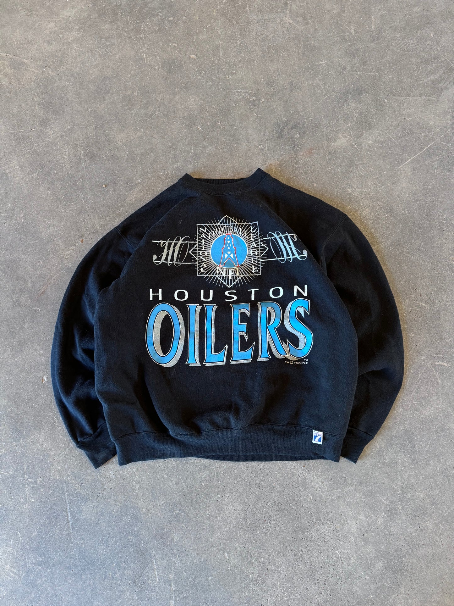 Vintage 90s Houston oilers sweatshirts