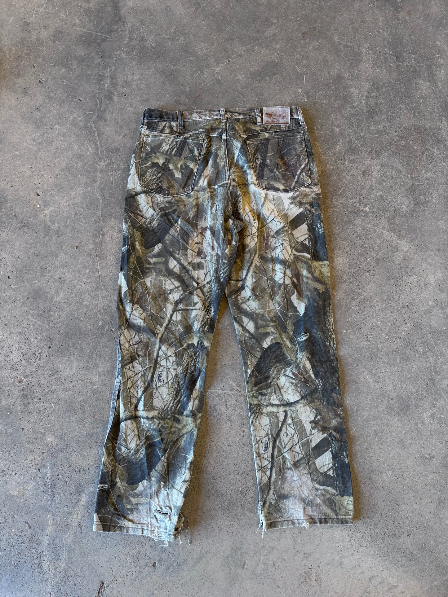 Vintage camo real tree pants