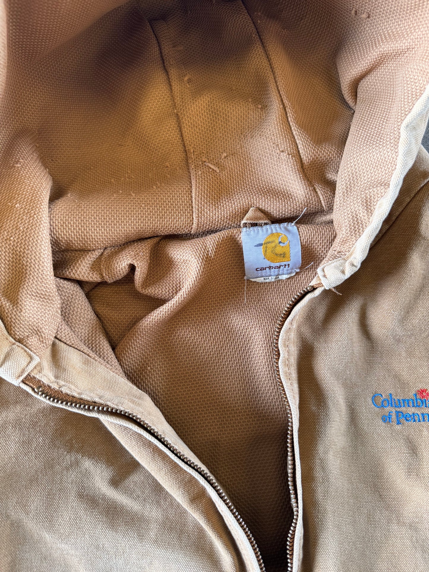 Vintage carhartt hooded jacket