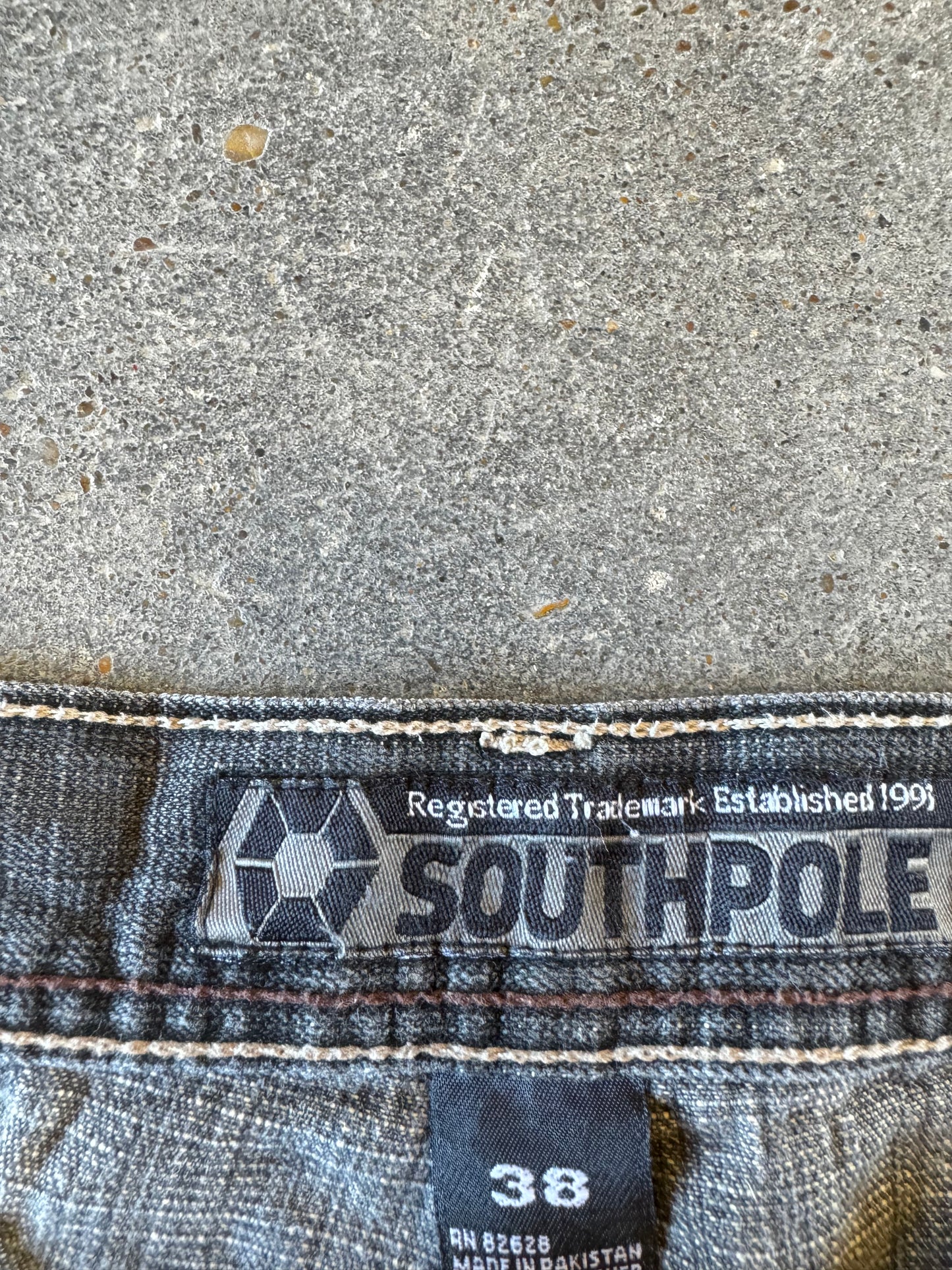 Black Y2K SouthPole jeans