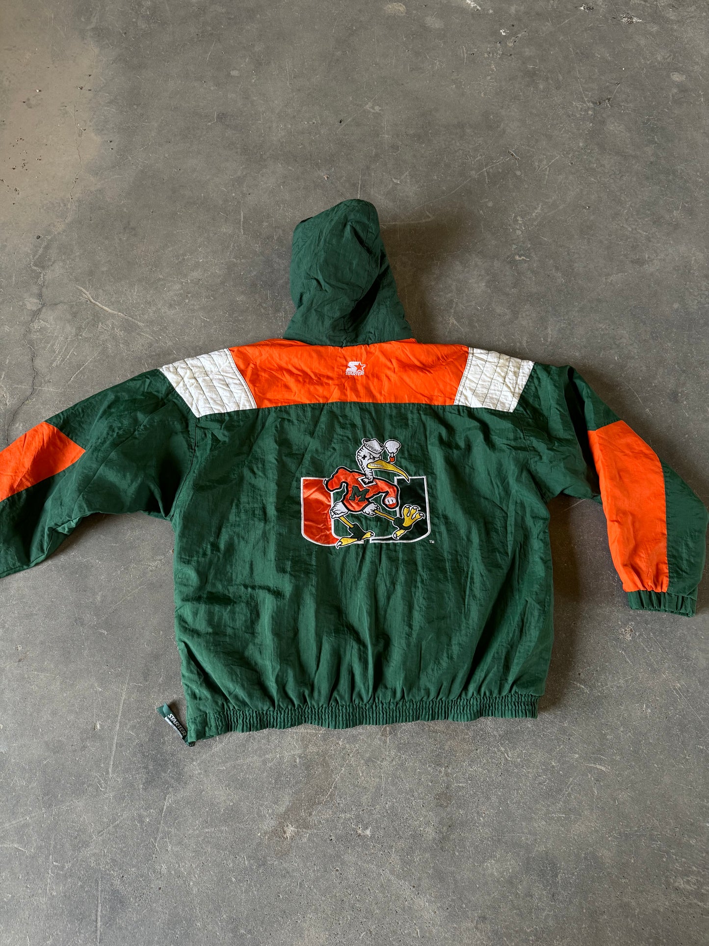 Vintage Miami hurricanes starter jacket