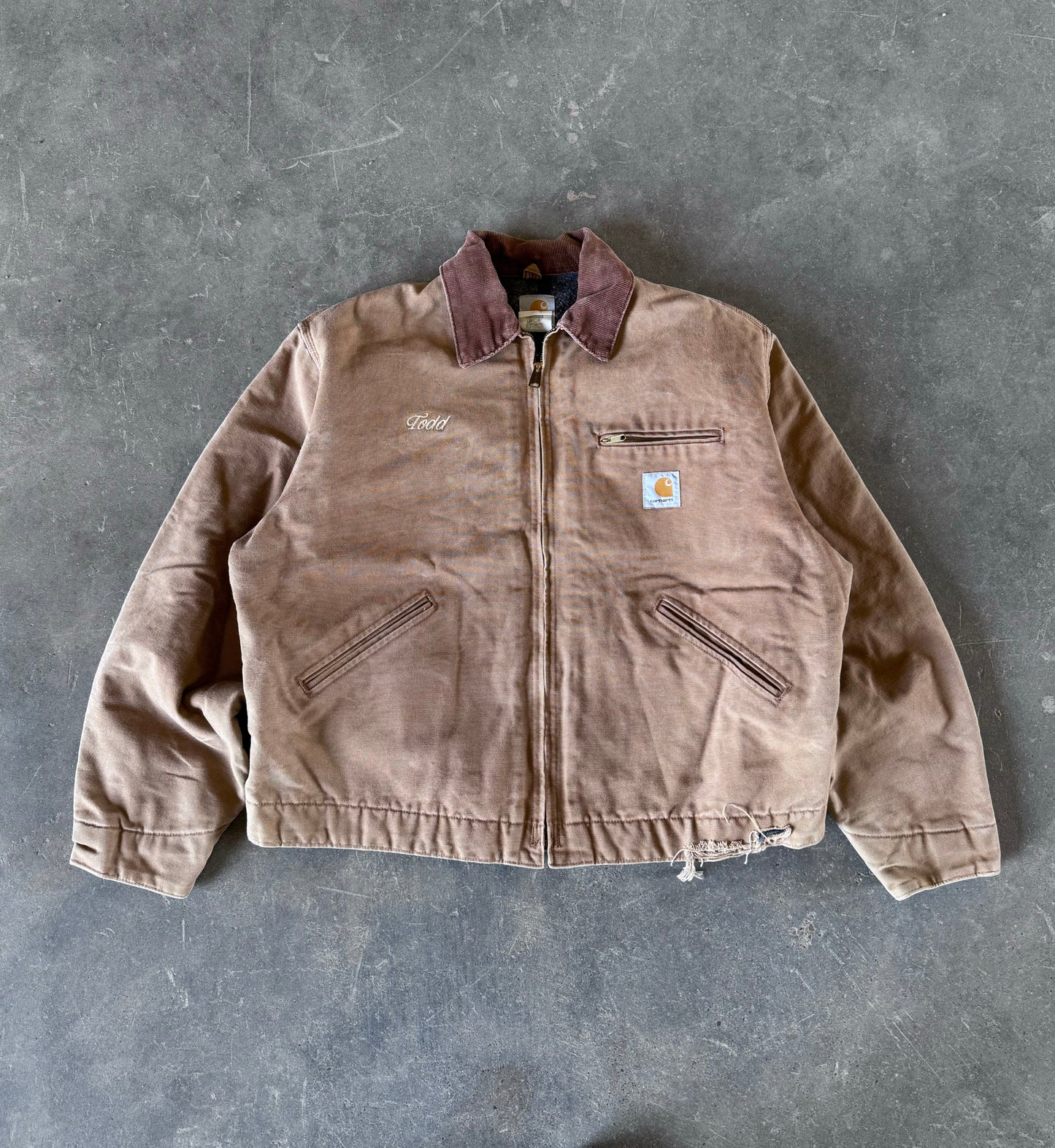 Vintage carhartt Detroit jacket