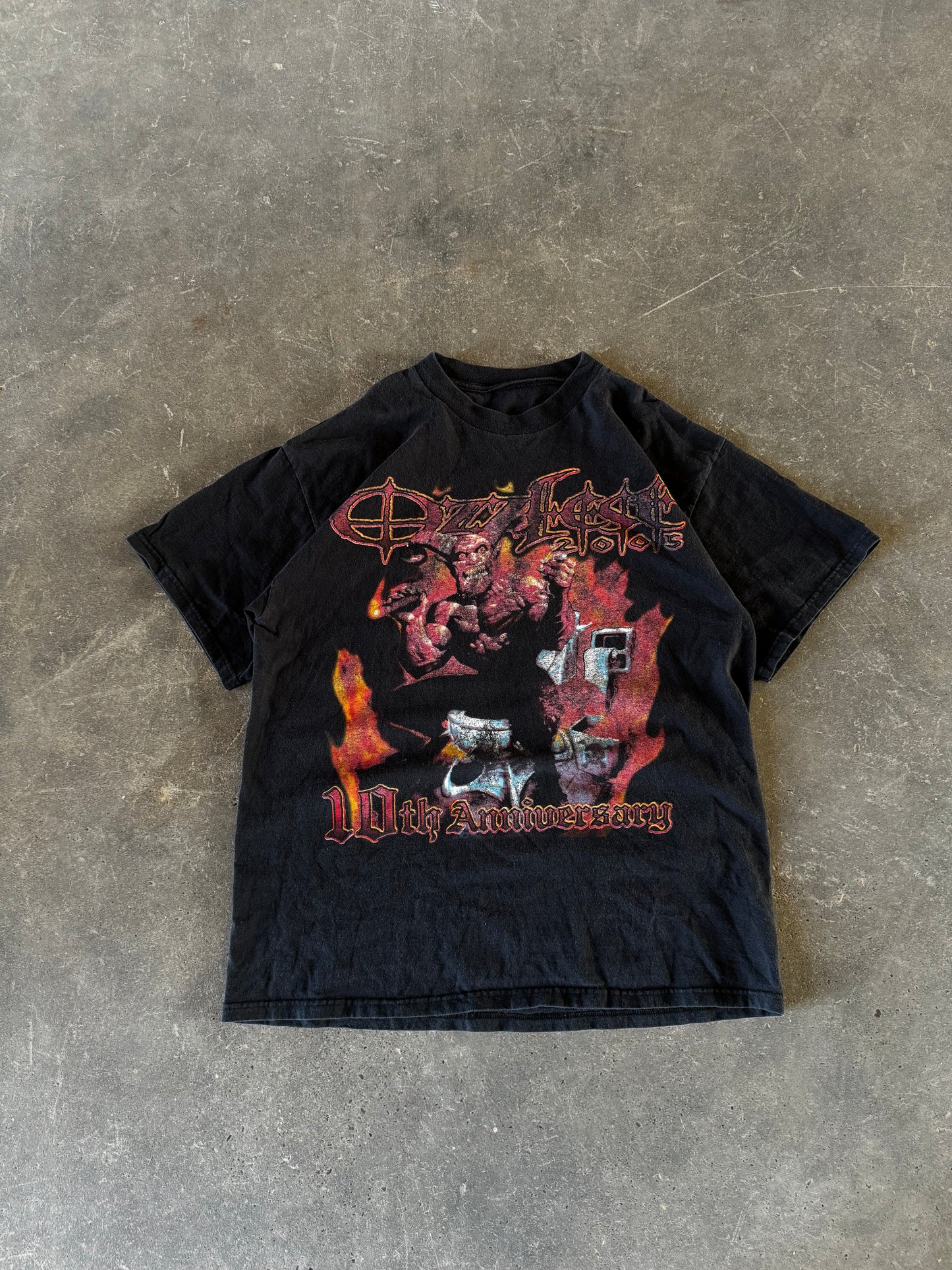 Vintage ozzfest band tee